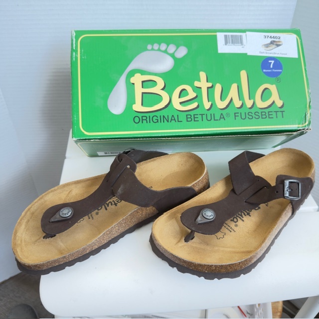 Betula Fussbett Brown Sandals - Size 7 - photo 3