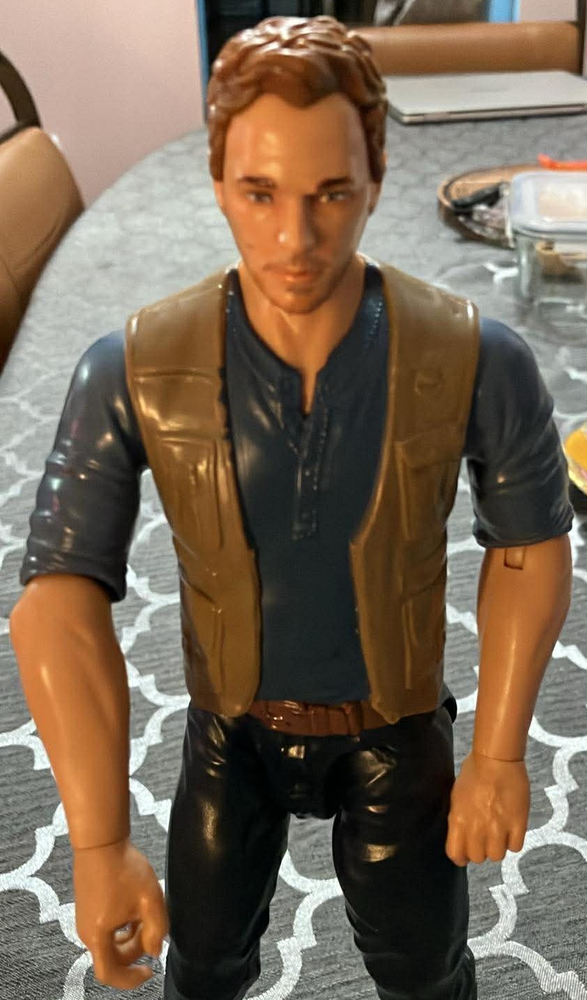 2017 Jurassic World Park Owen Grady Action Figure Articulated - photo 2