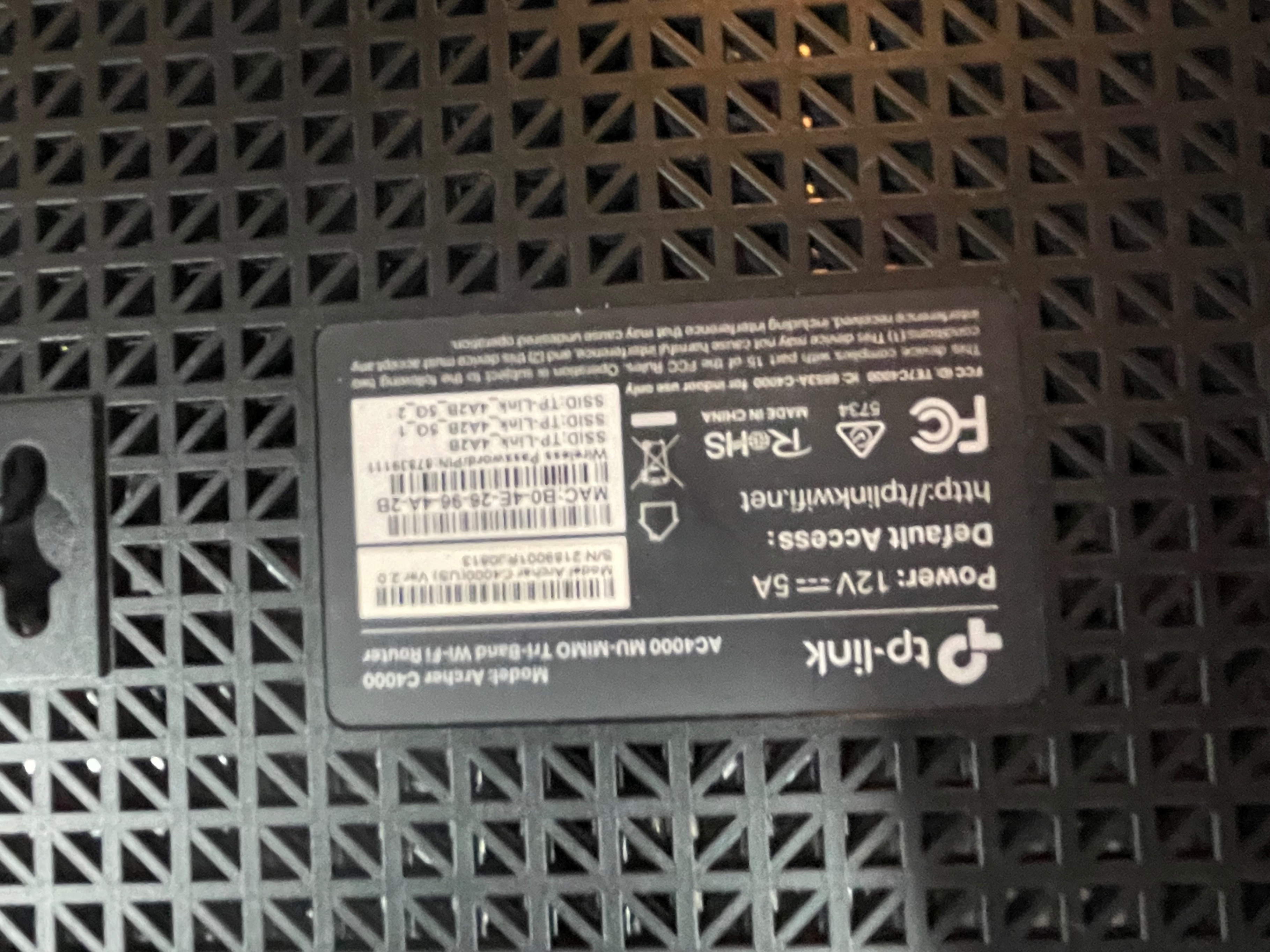 TP-Link Archer C4000 MU-MIMO Tri-Band Wi-Fi Router - photo 3