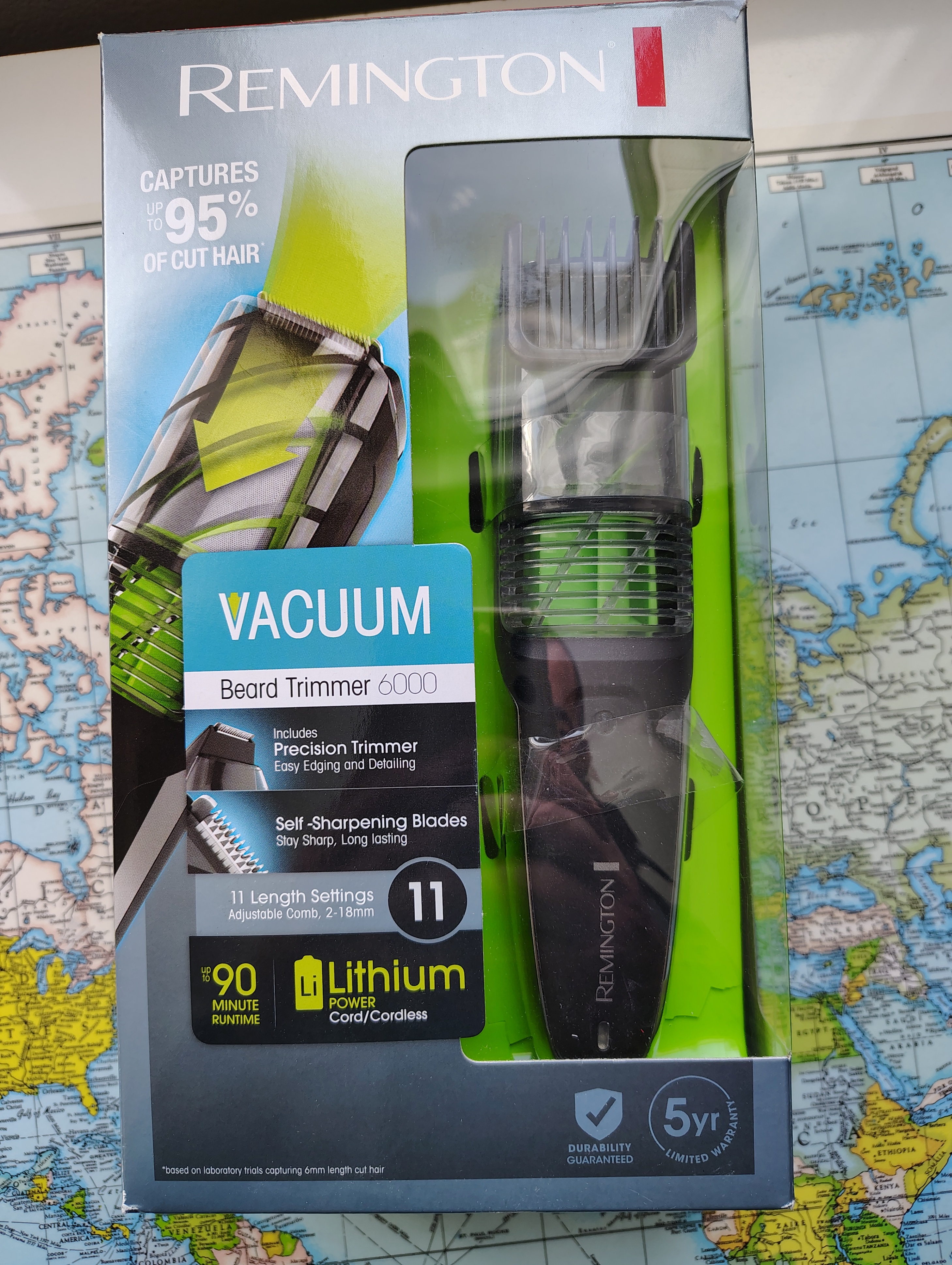 MINT RARELY USED Remington Vacuum Hair & Beard Trimmer