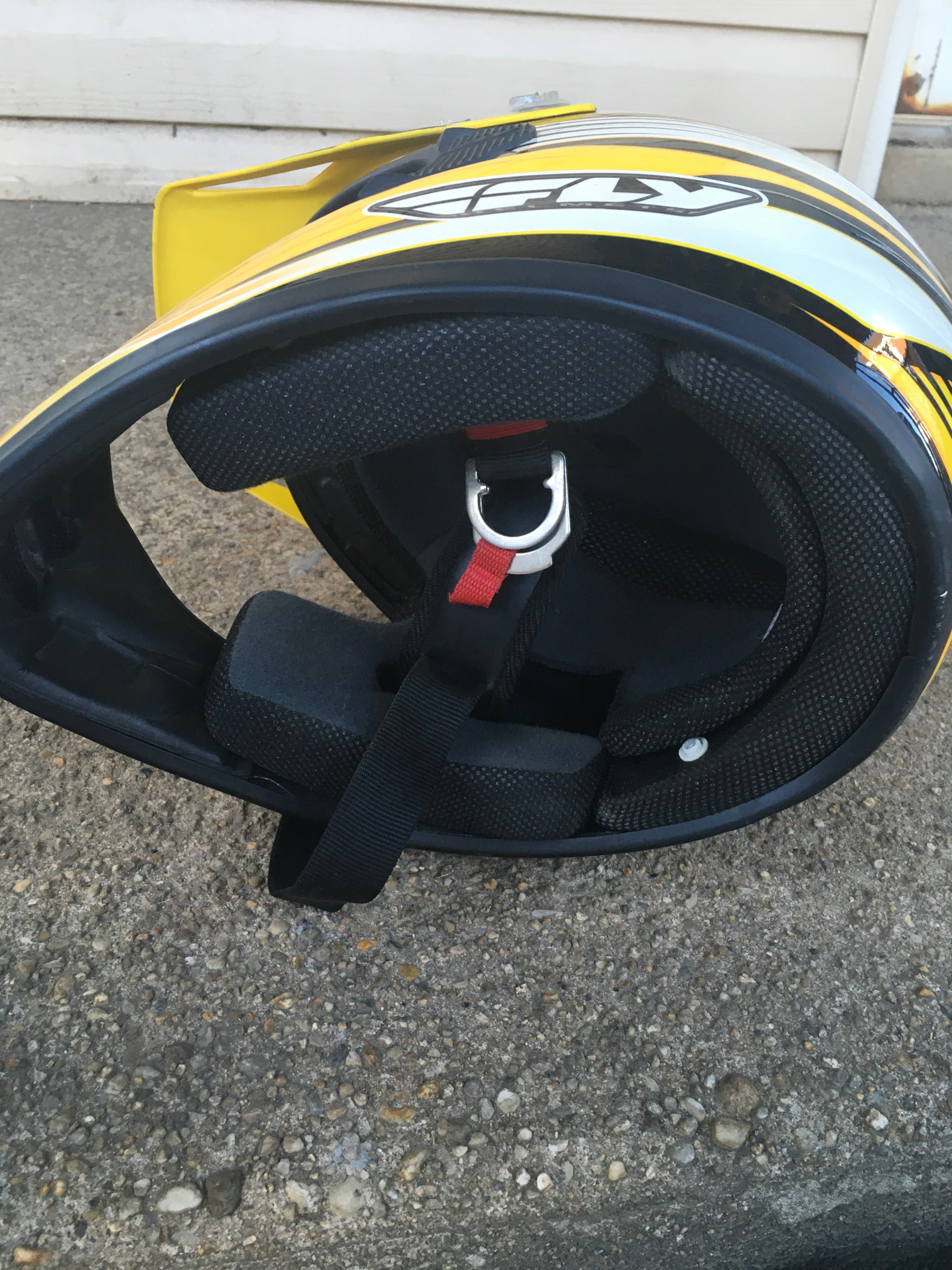 Fly Racing Yellow Motocross Helmet - photo 4