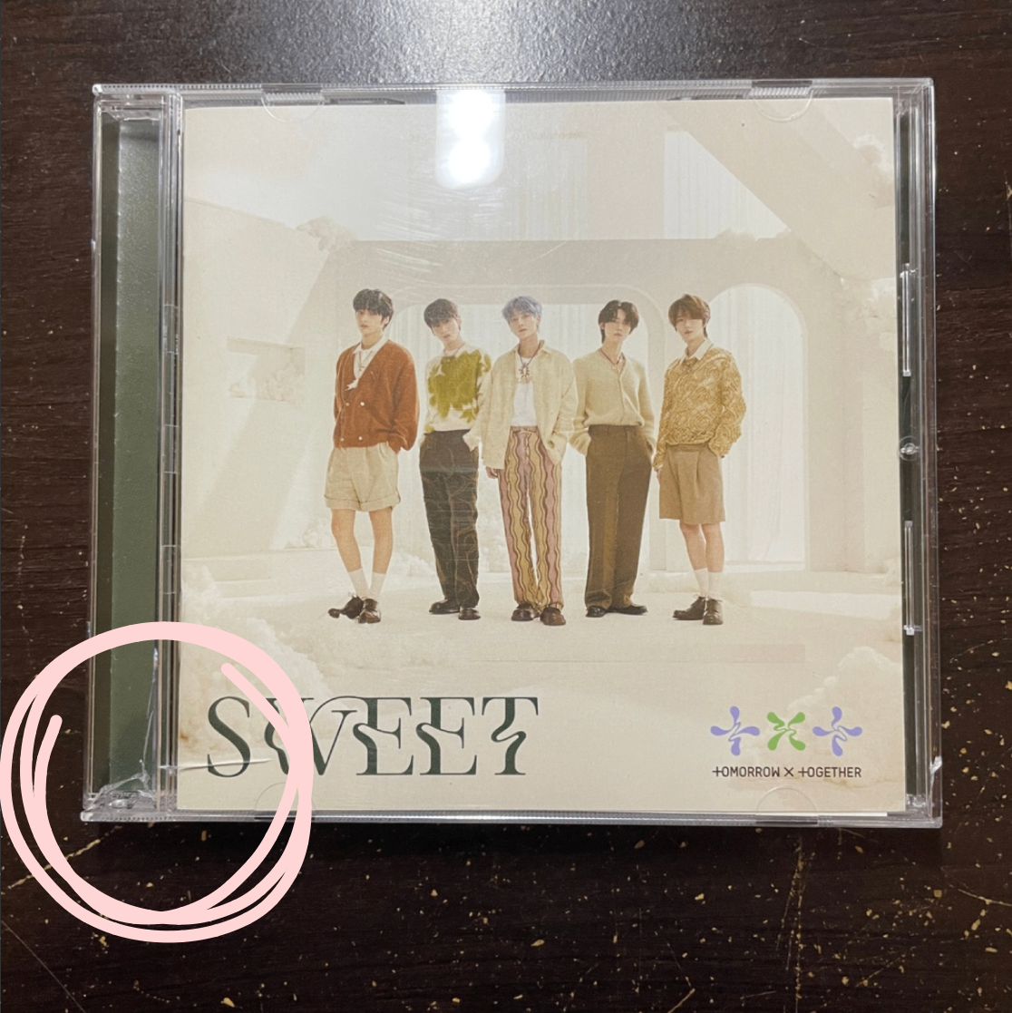 TXT Japanese Album Sweet Standard Edition Kpop - photo 4