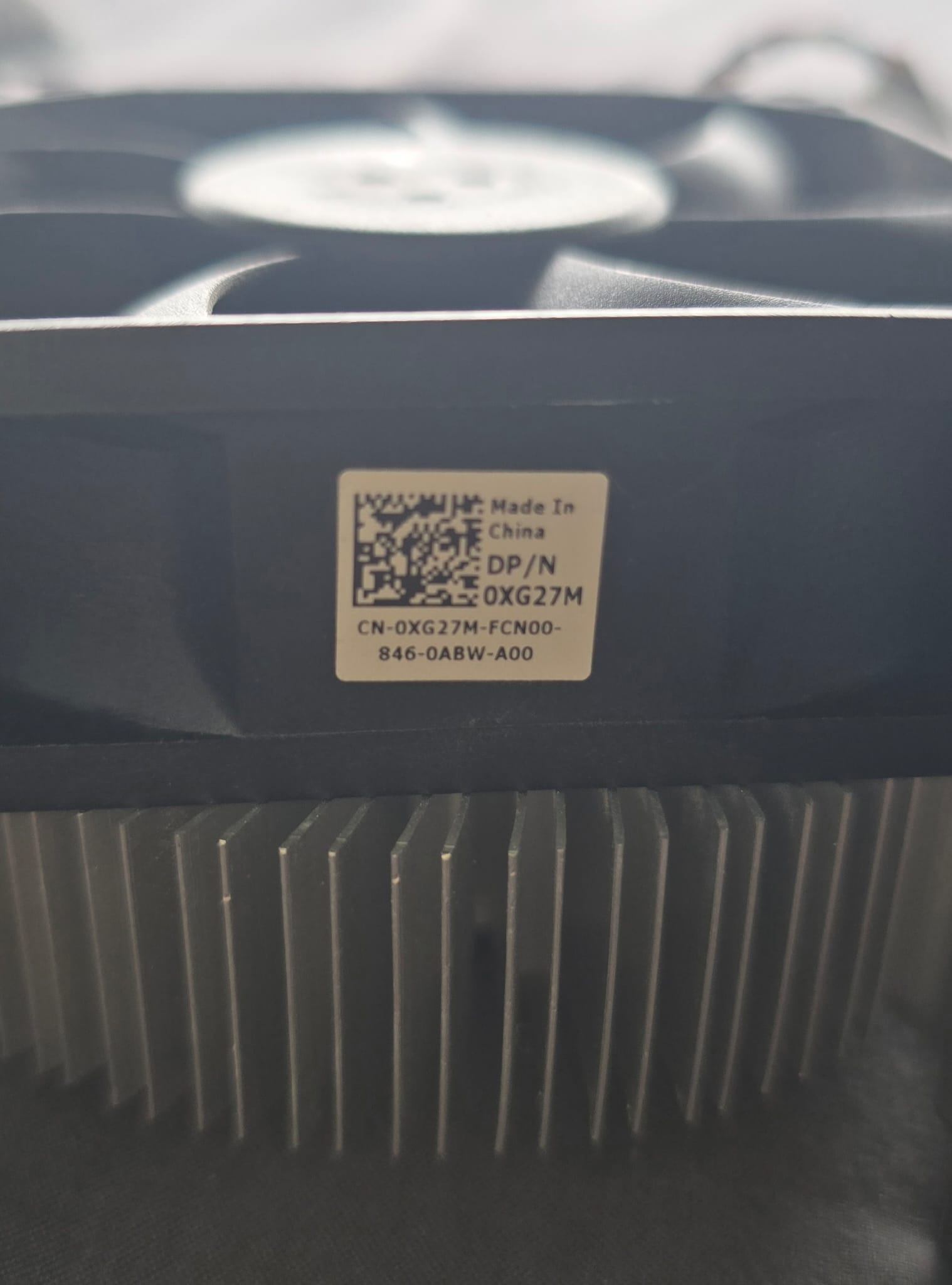 Dell OEM CPU Heatsink & Fan – LGA 1151 - Great Condition - photo 3