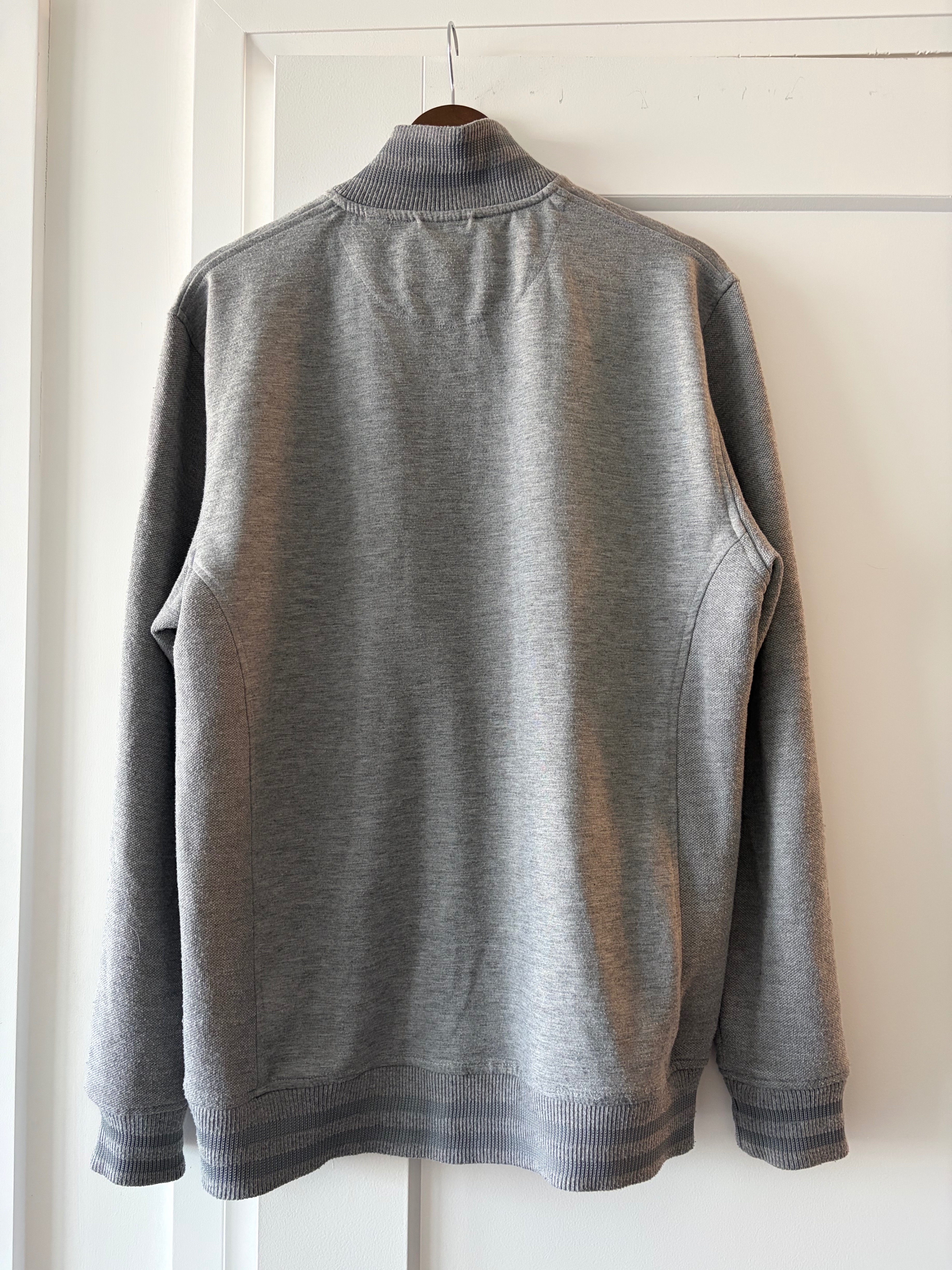 Ted Baker Men’s Gray Quarter-Zip Sweater Size XL - photo 2