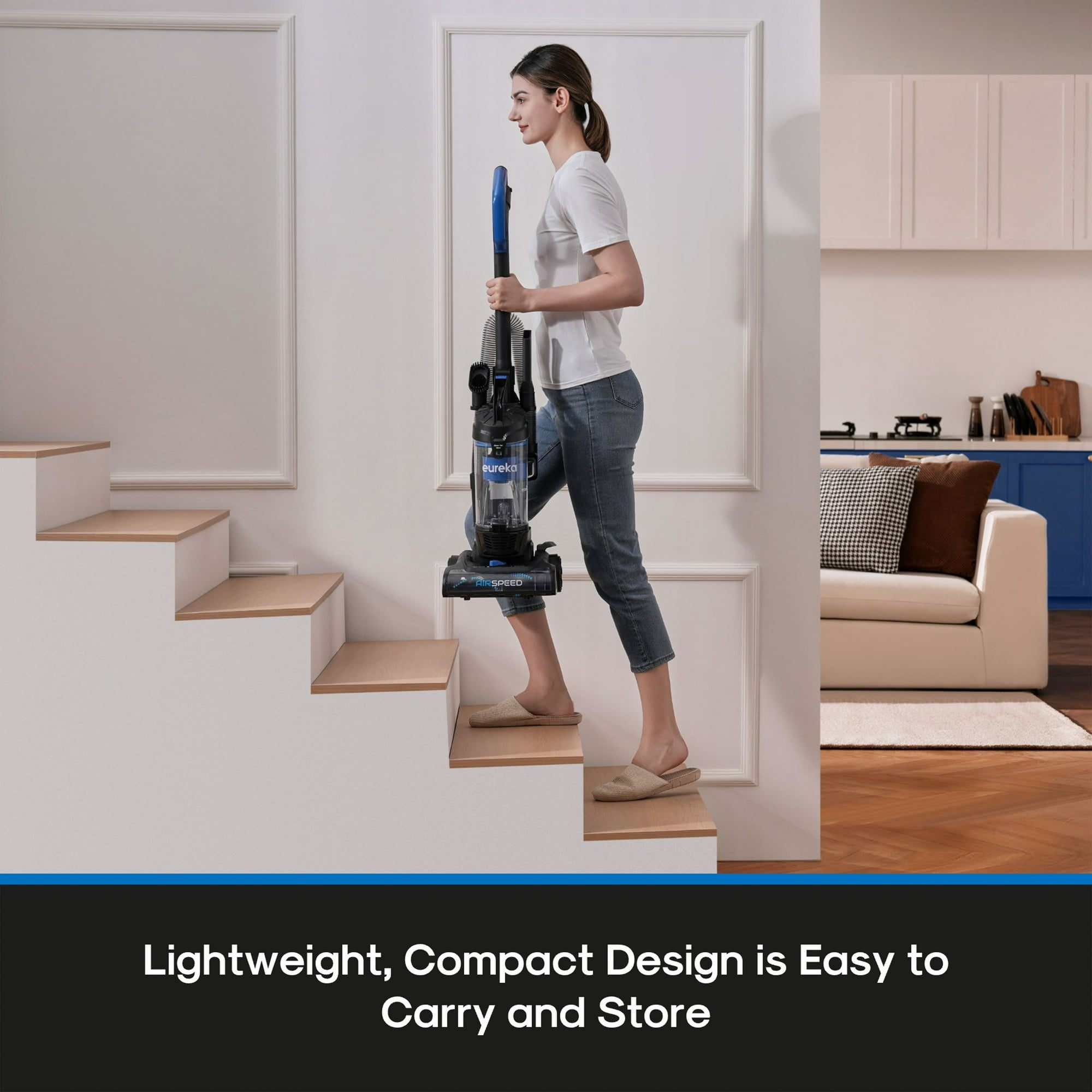 Eureka Airspeed Plus Upright Vacuum, Compact, Extended Reach - photo 3