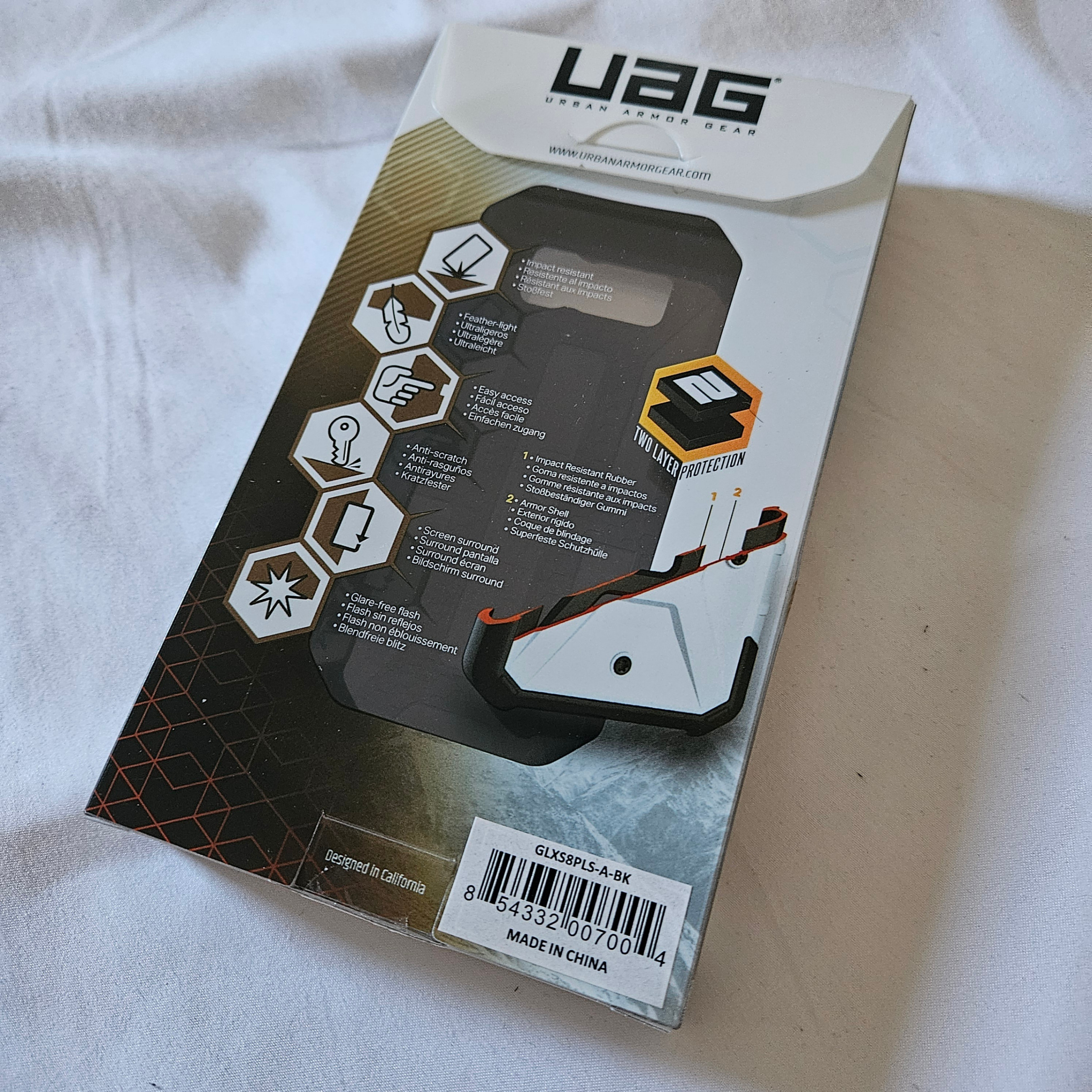 URBAN ARMOR GEAR - Samsung Galaxy S8+ Pathfinder Series Black 🏆 - photo 4