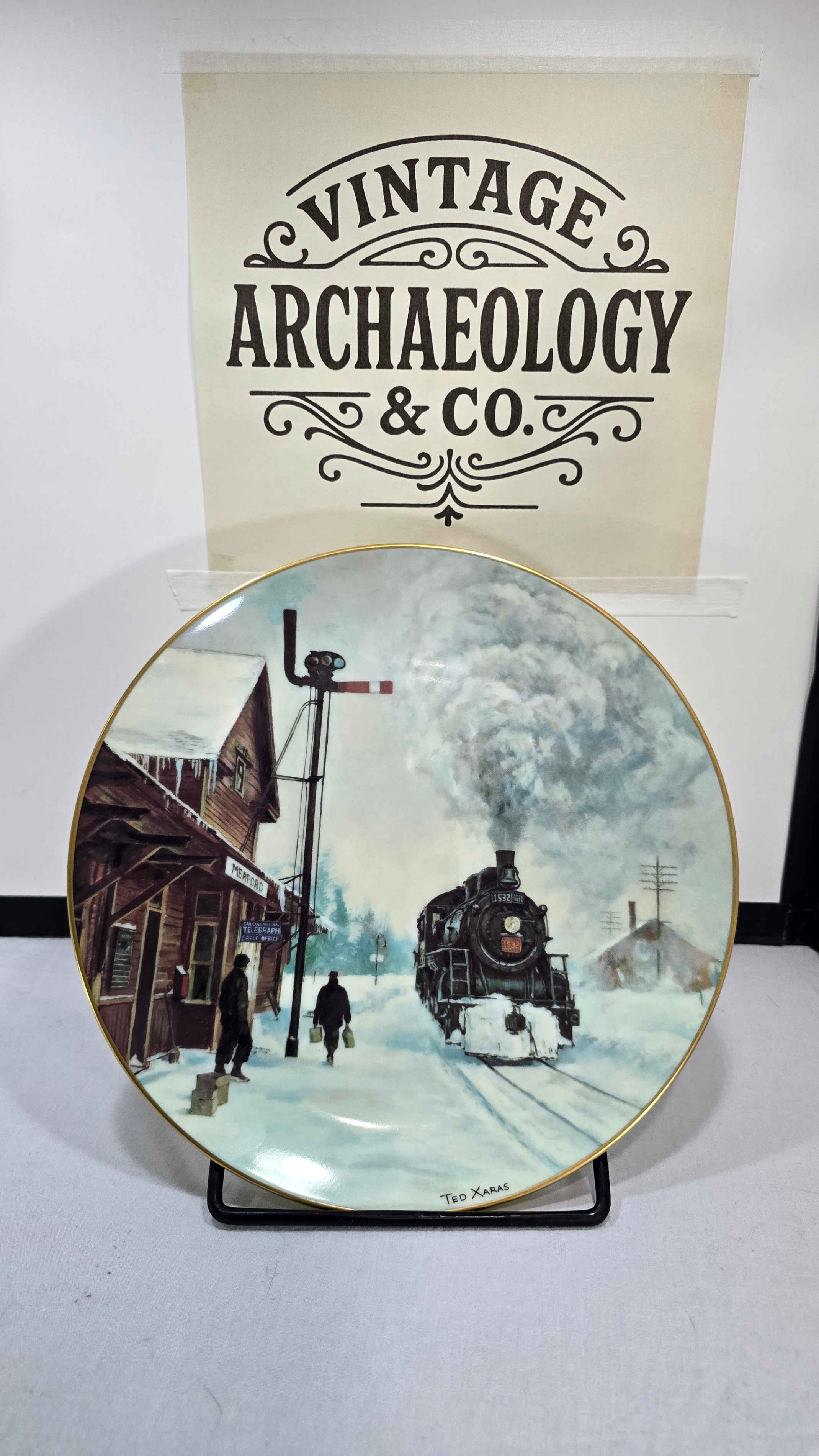 Canadian National Railway Plate - Fifteen Below