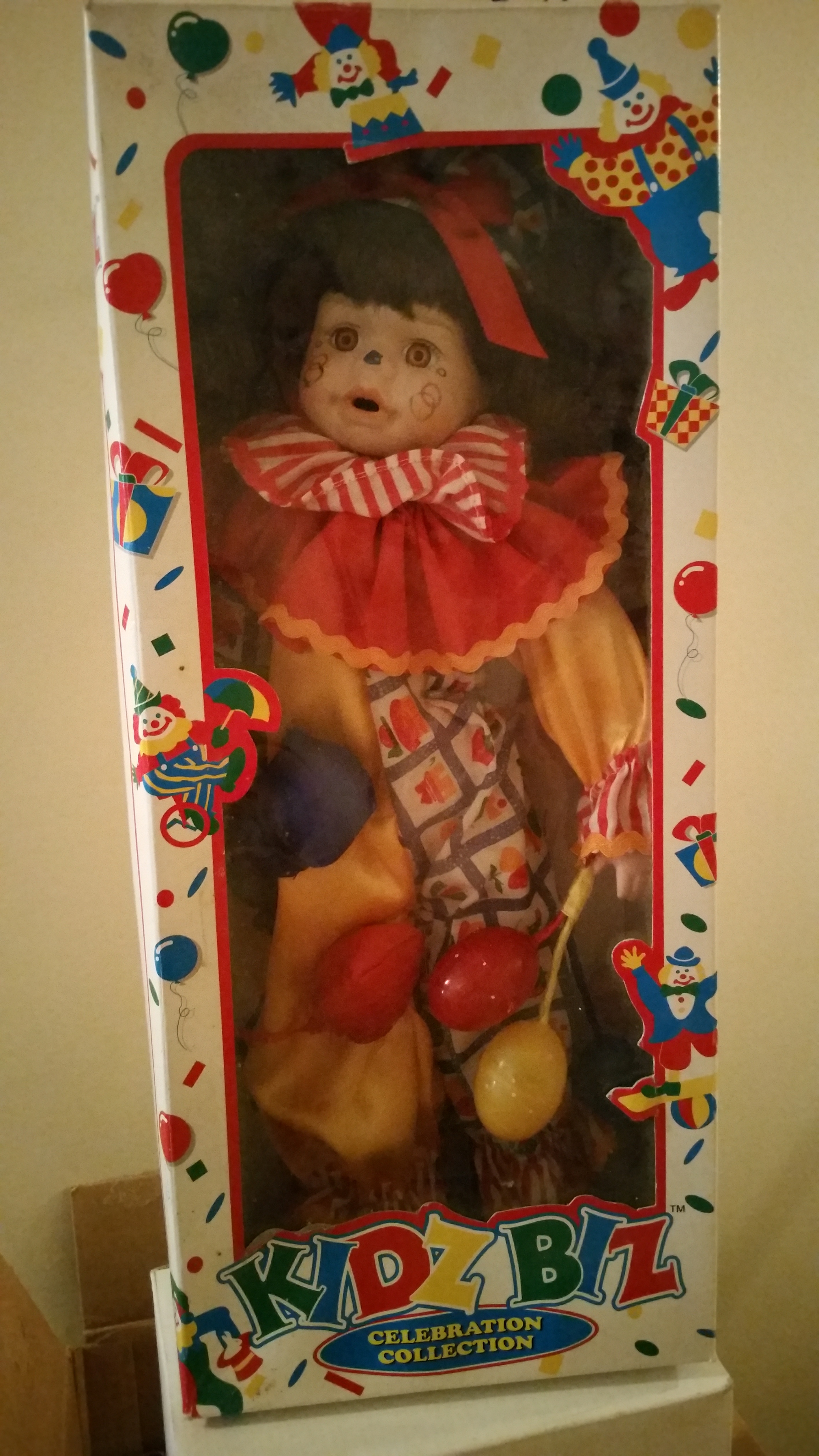Kidz Biz Celebration Collection Clown Doll