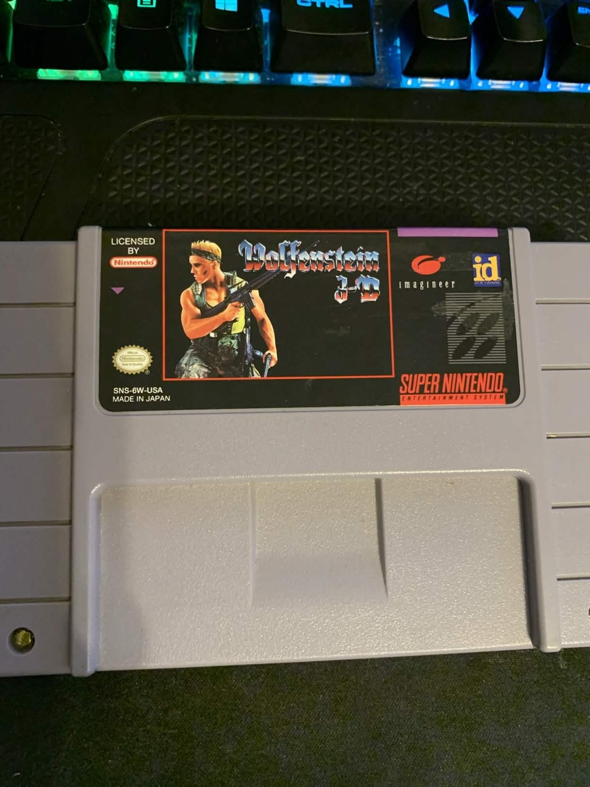 Wolfenstein 3D Super Nintendo Game