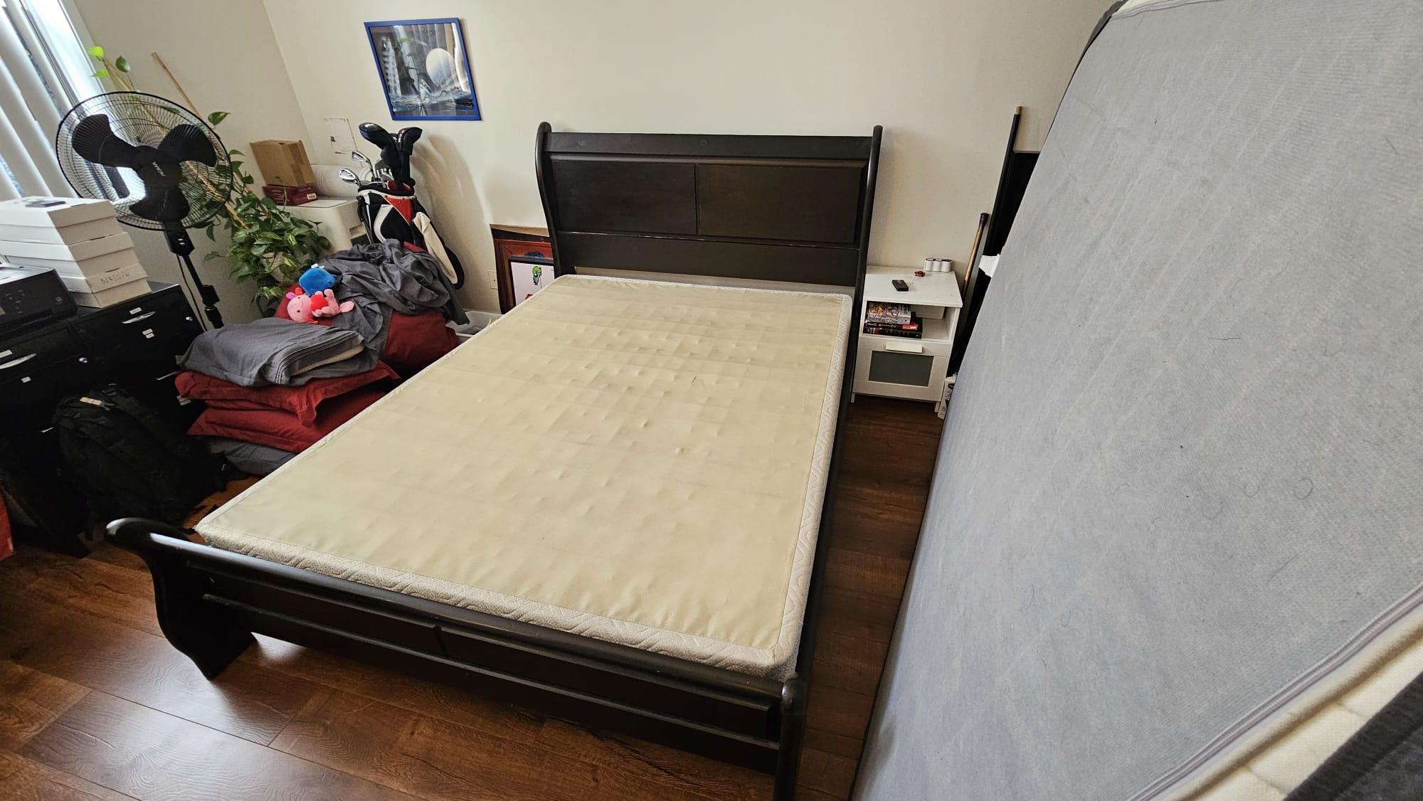 Queen Bed Frame and Box Spring - photo 4