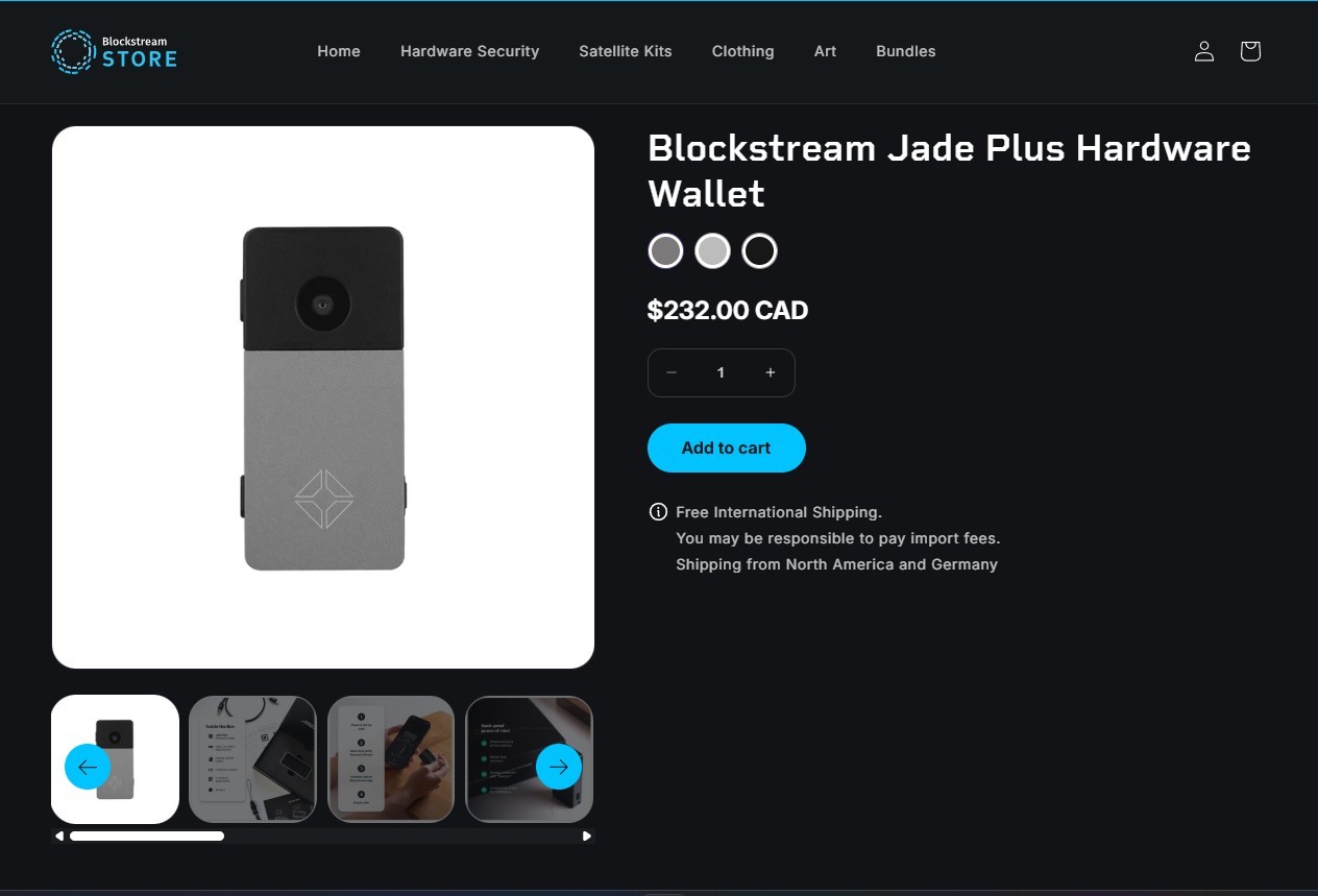 Block Stream Jade Plus