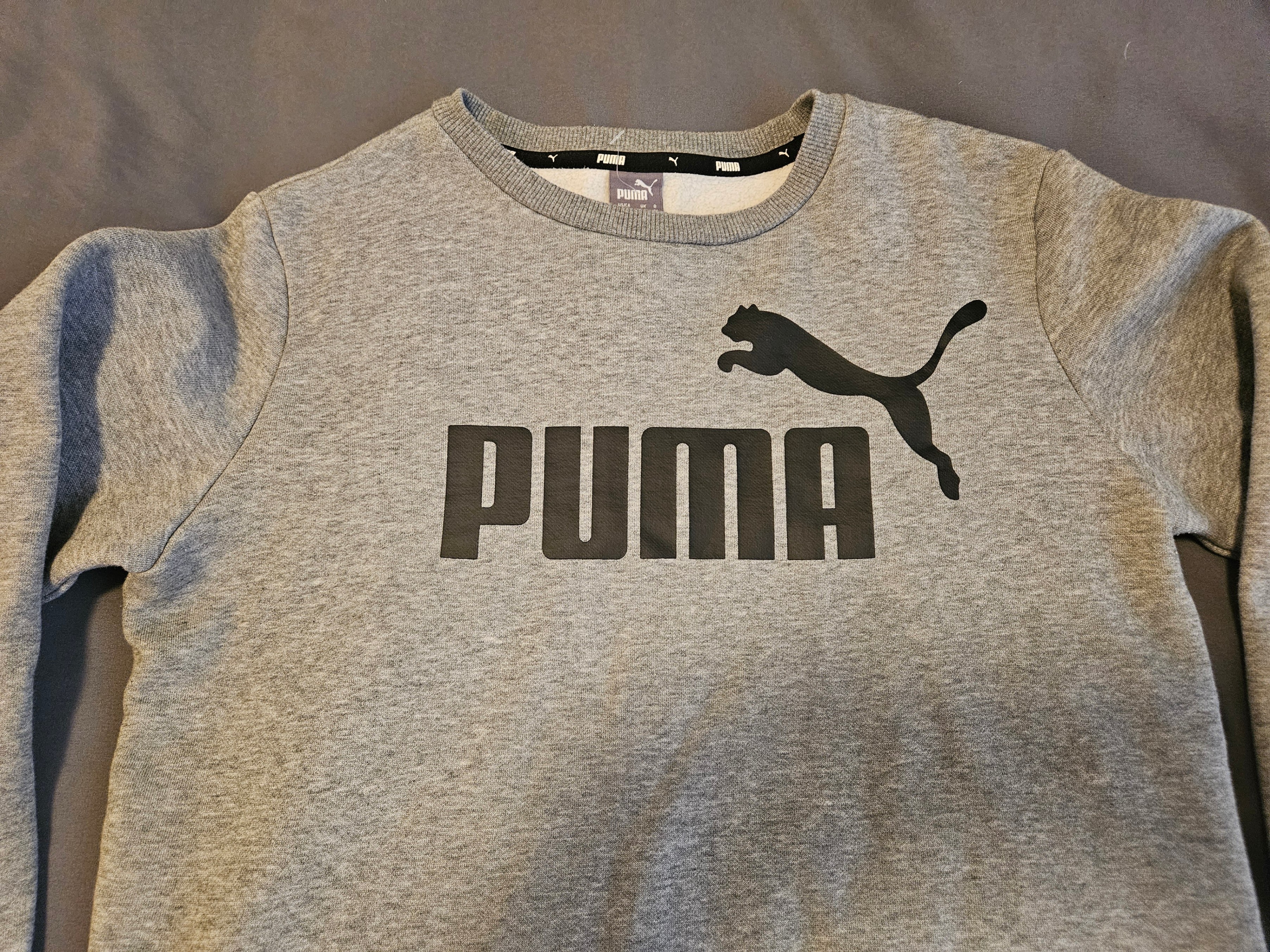 Puma Crew Neck Fleece Jumper Youth 15-16Y New Without Tag - photo 2