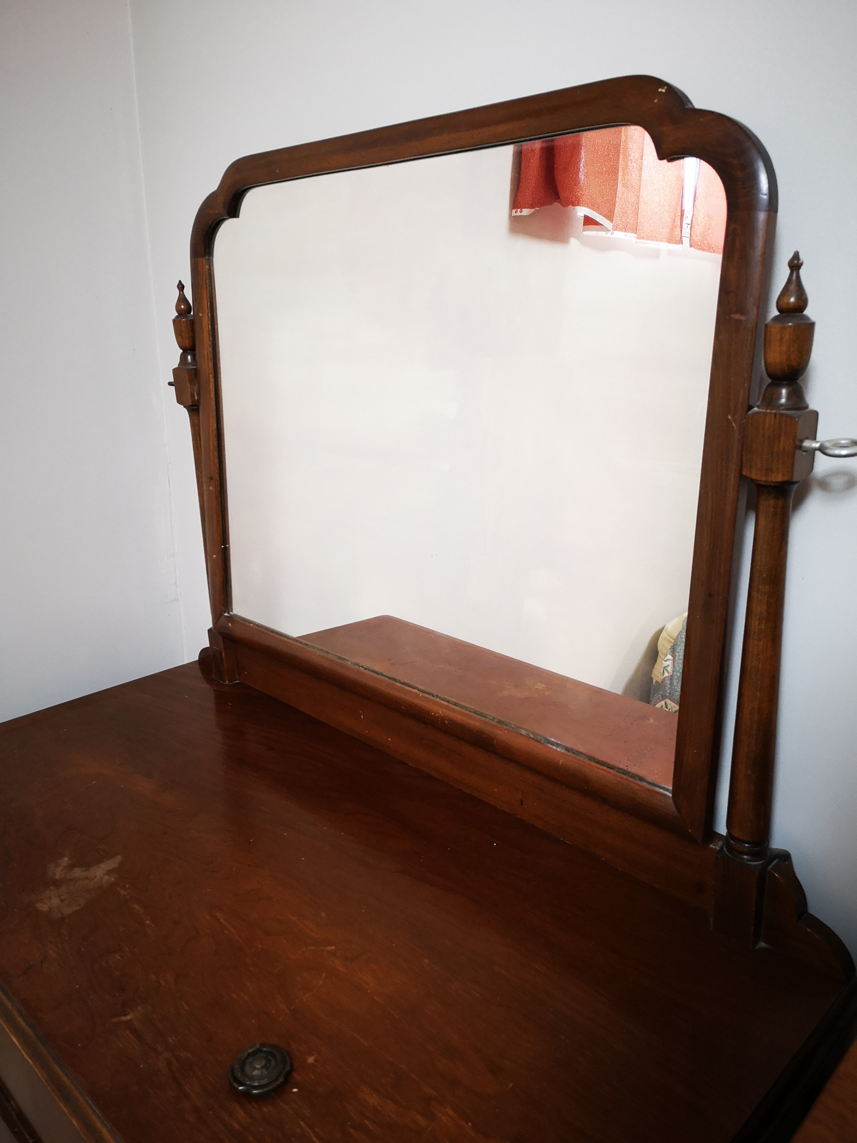 Wooden Dresser with Mirror - photo 4