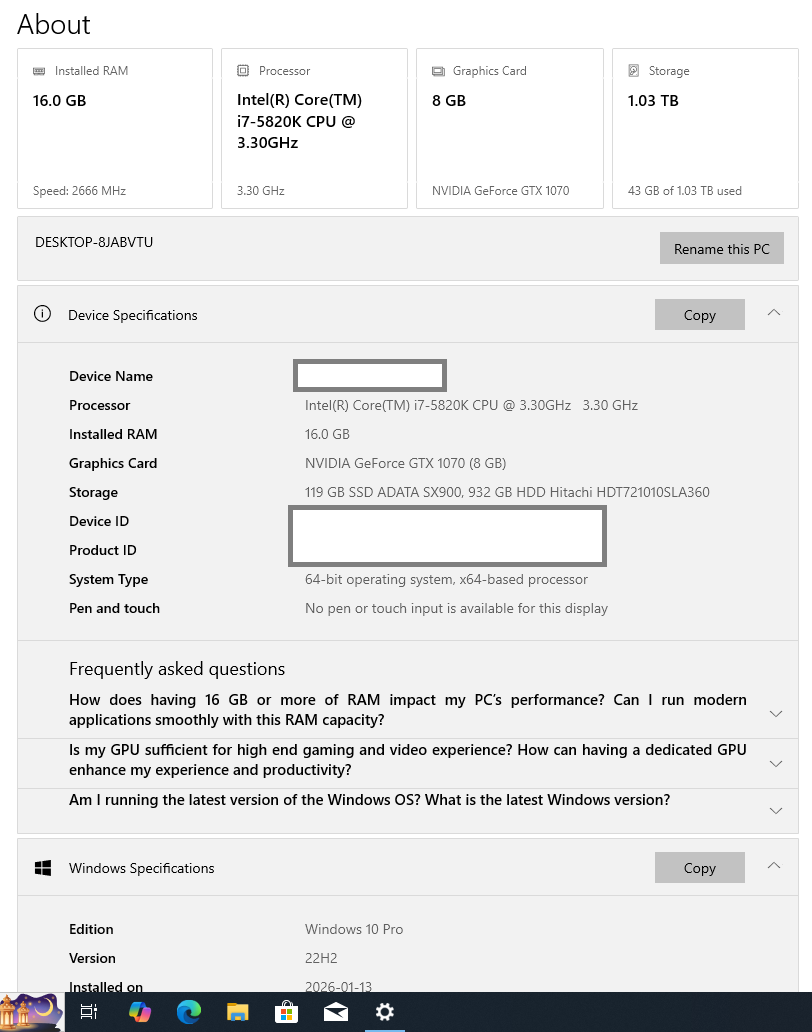 Gaming PC i7 16GB GTX 1070 - photo 3