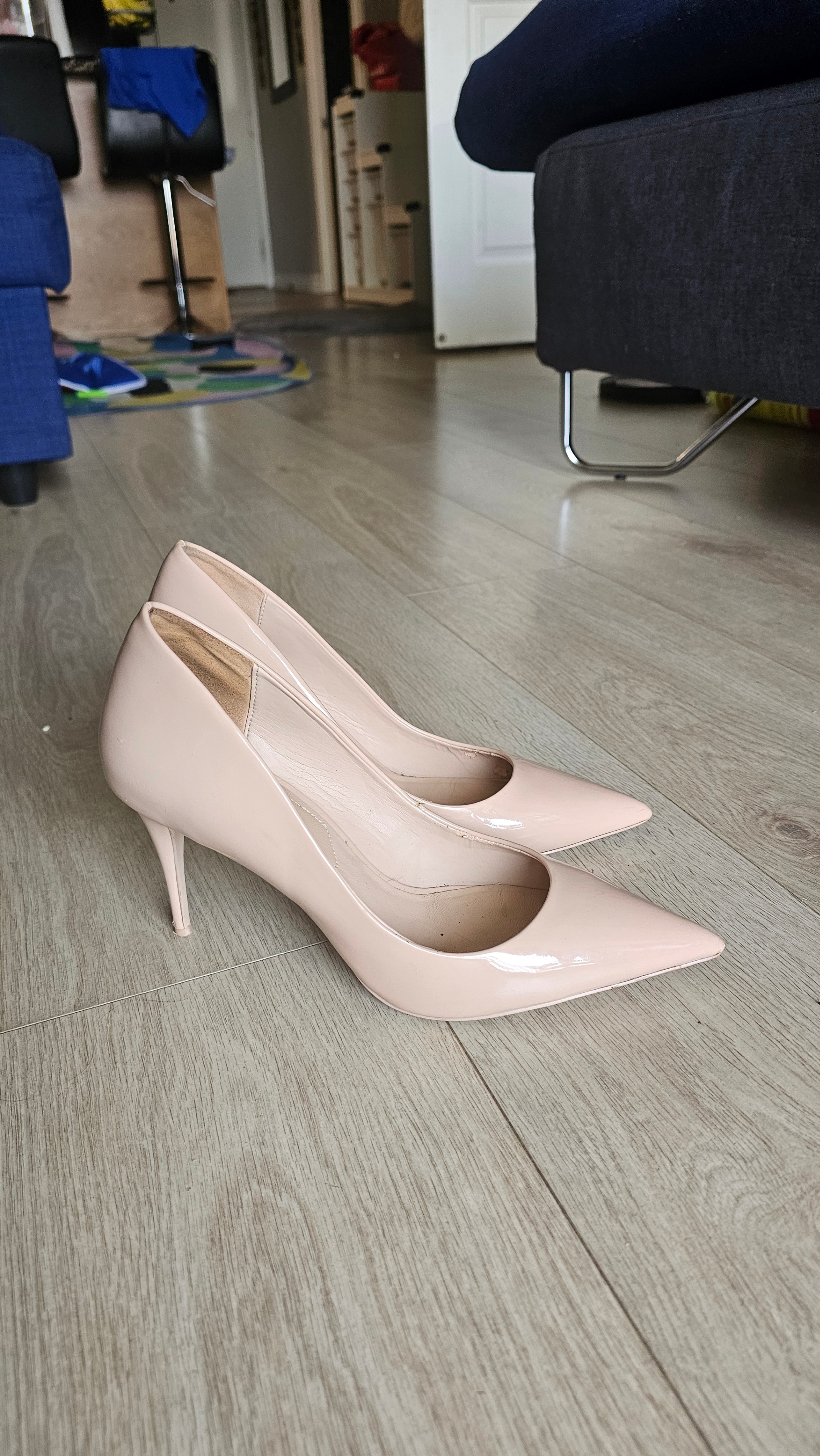 Aldo Heels, Size 11, Beige - photo 2