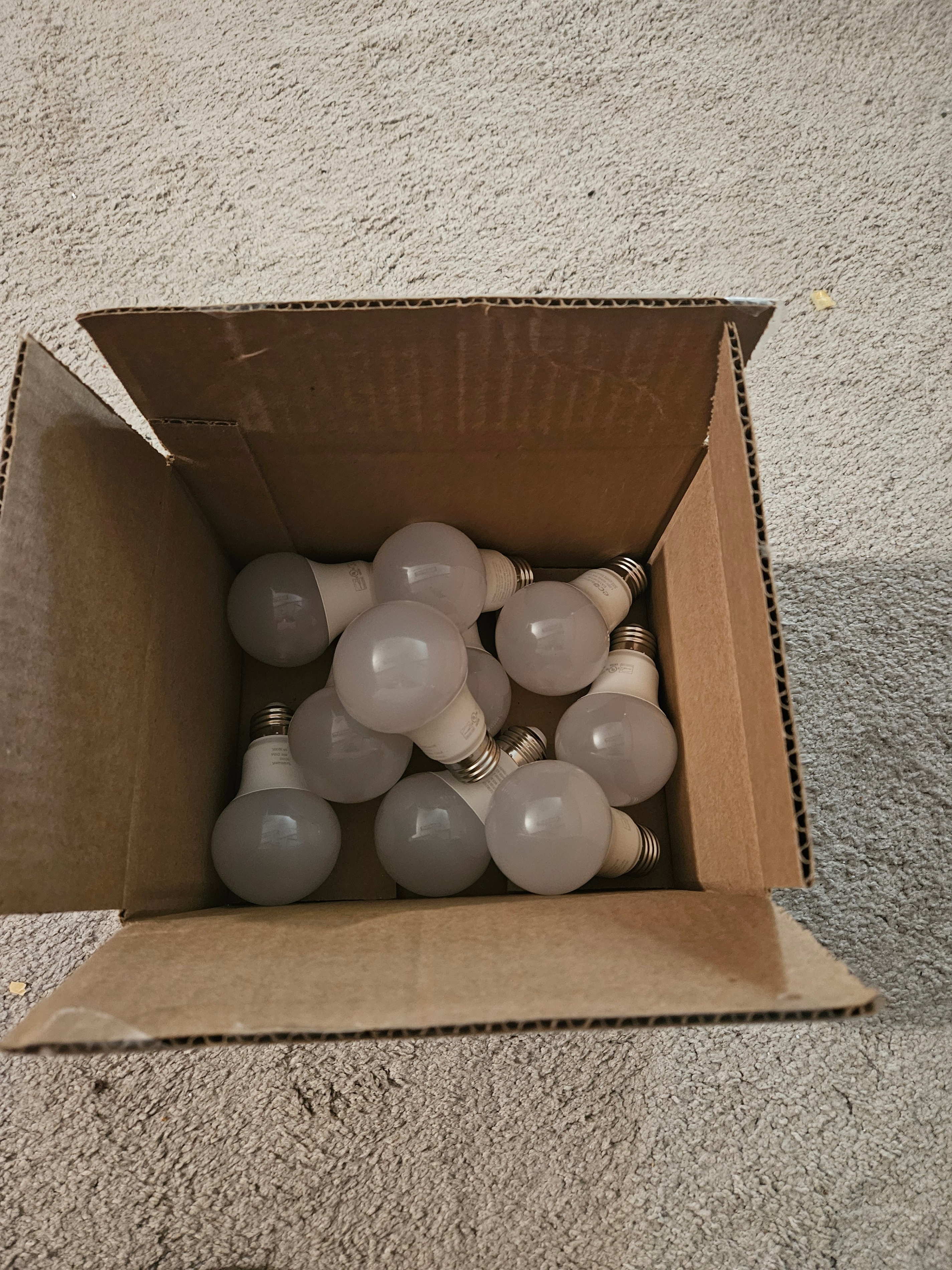 10 LED 3000K Eco Light Bulbs, 8W, 800LM, Energy Saving, E26 - photo 2