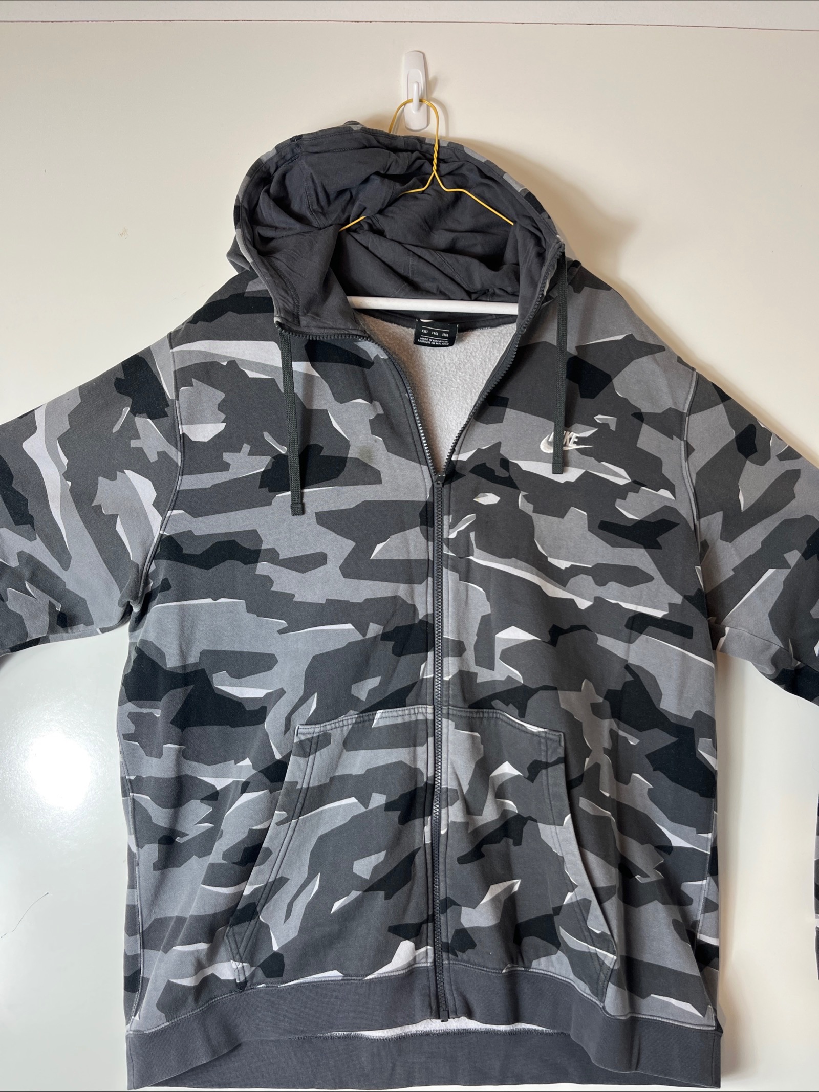 Nike Camo Full Zip Hoodie - XXL