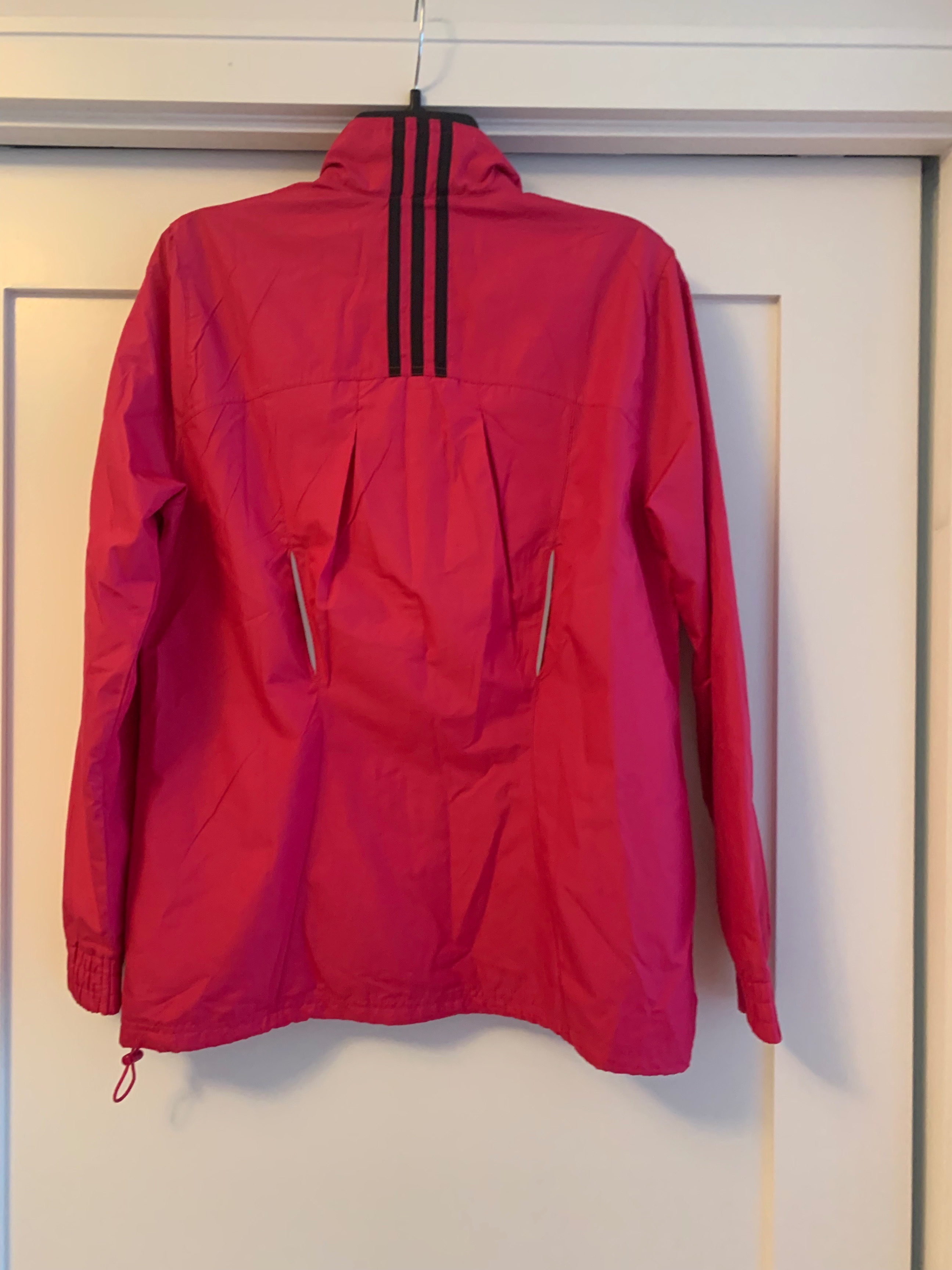 ADIDAS Sport Jacket Women Red Pink M Like New Zipper  paid $100 - photo 5