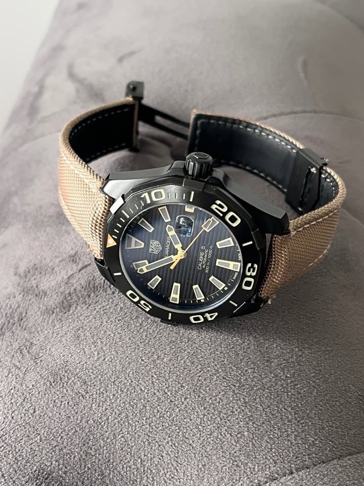 TAG Heuer Aquaracer Calibre 5 Automatic – Titanium – 300m Diver - photo 3