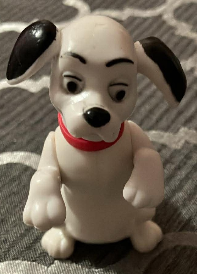 Disney 101 Dalmatians Dog Stuck in Stocking - 3 Inches
