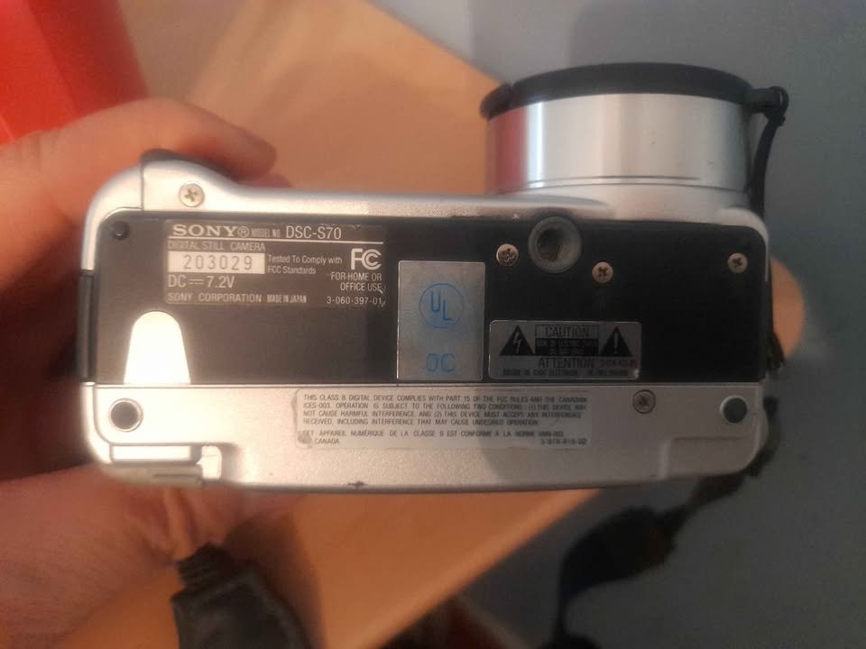Vintage Sony DSC-S70 Digital Camera Mpeg 🧡 Movie Hq 3.3 Mp - photo 3