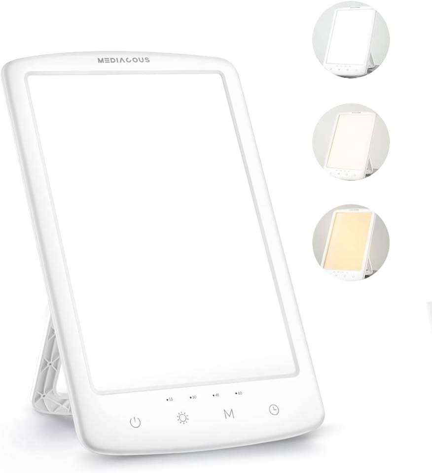 Mediacous Light Therapy Lamp ME-TL02 UV-Free 10000Lux 4 Timer