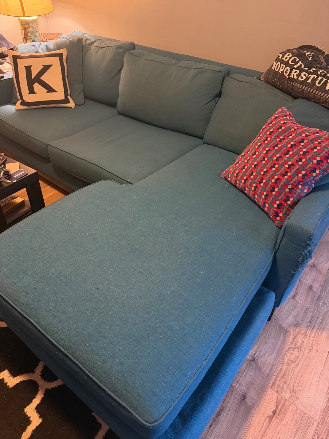 Teal Sectional Sofa