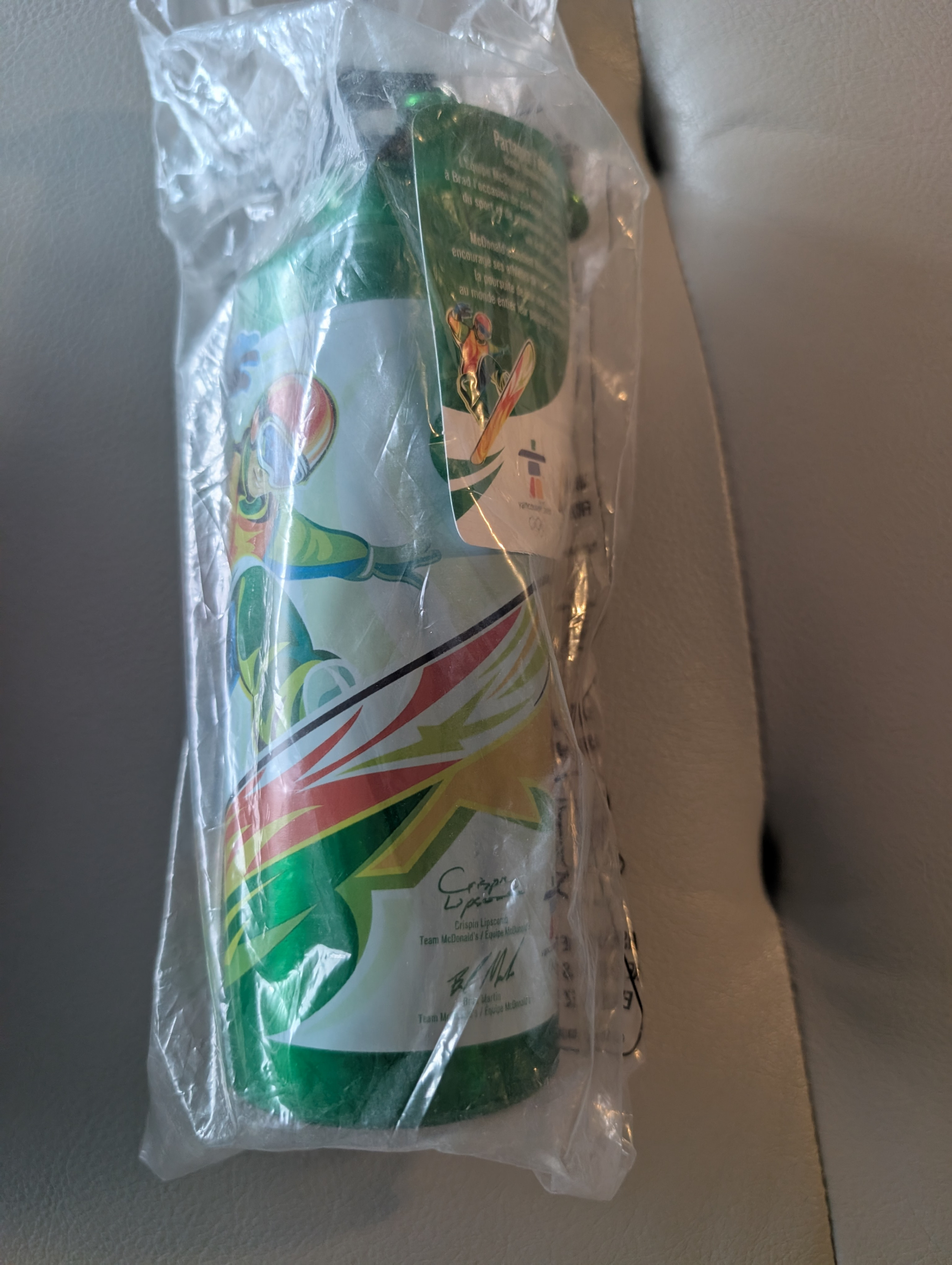 McDonald's Vancouver 2010 Olympics water bottles - NEW - photo 2