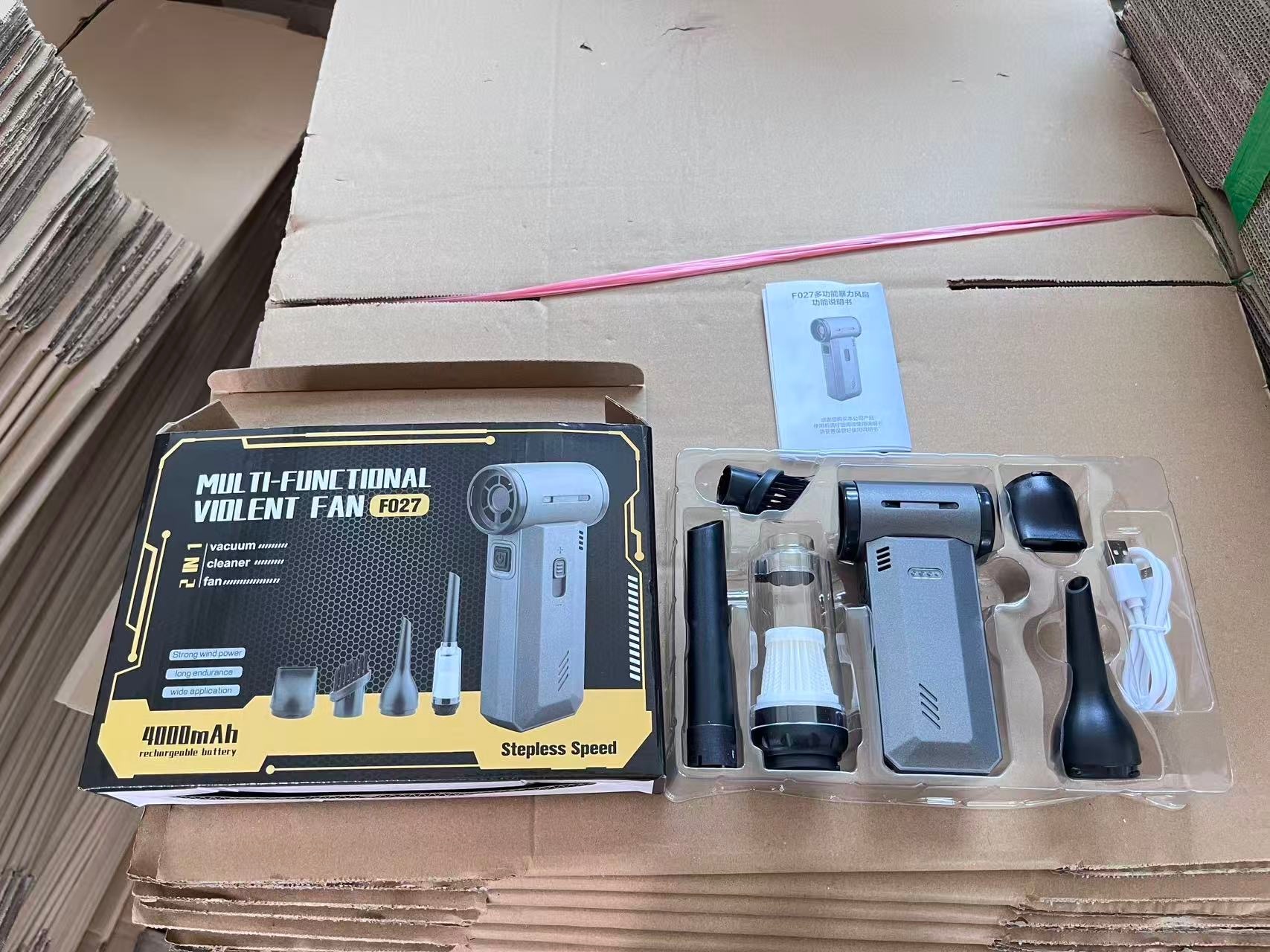 High-Power Cordless Jet Fan & Vacuum (Blows Snow + Dust) - photo 5