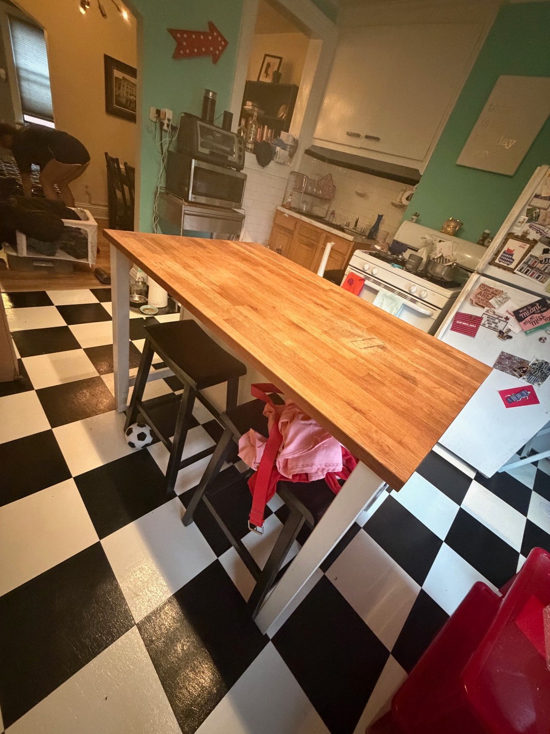 Wooden Kitchen Island - photo 3