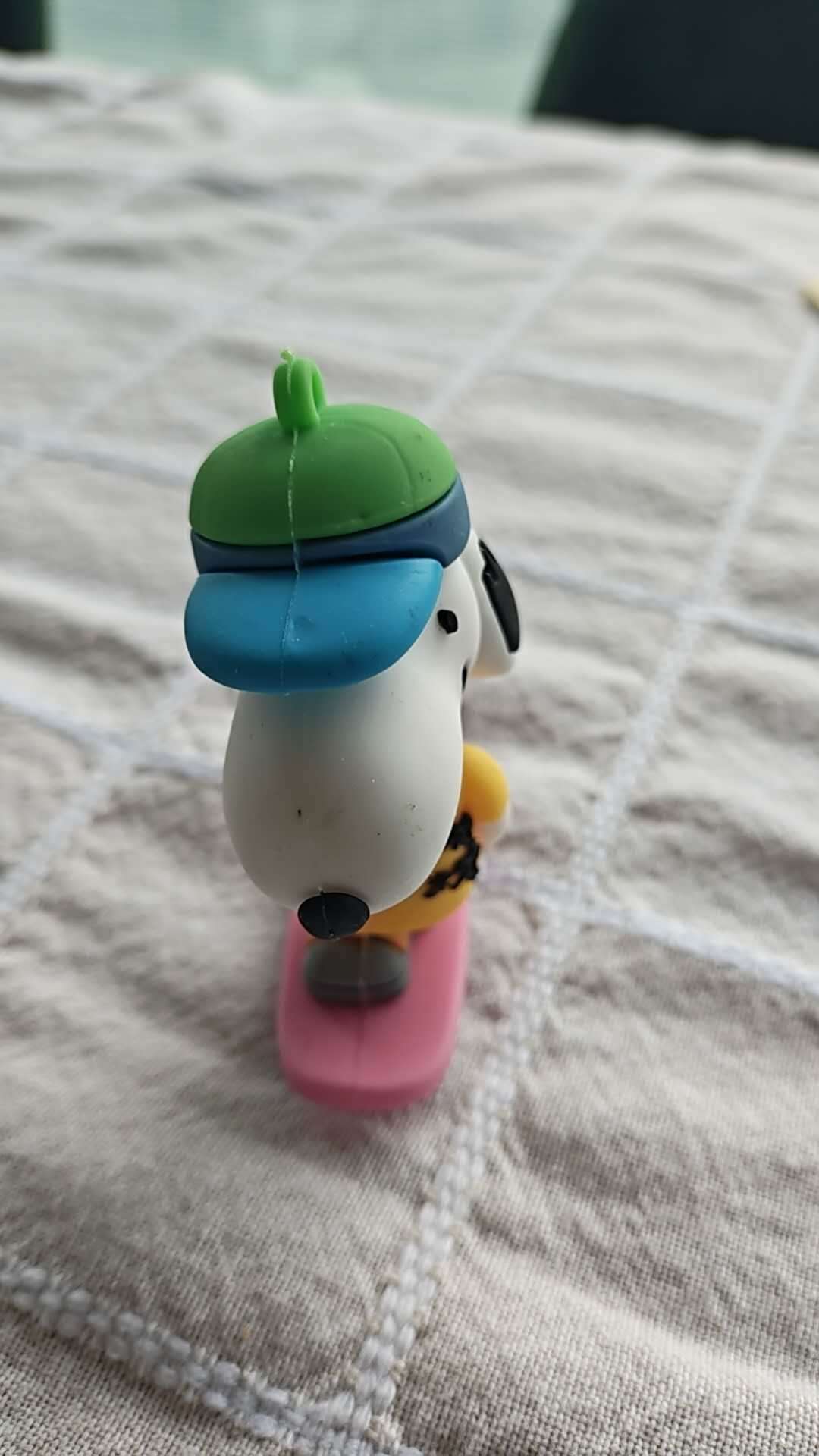 Cute Dog Figure on Skateboard - Decorative Toy - photo 3