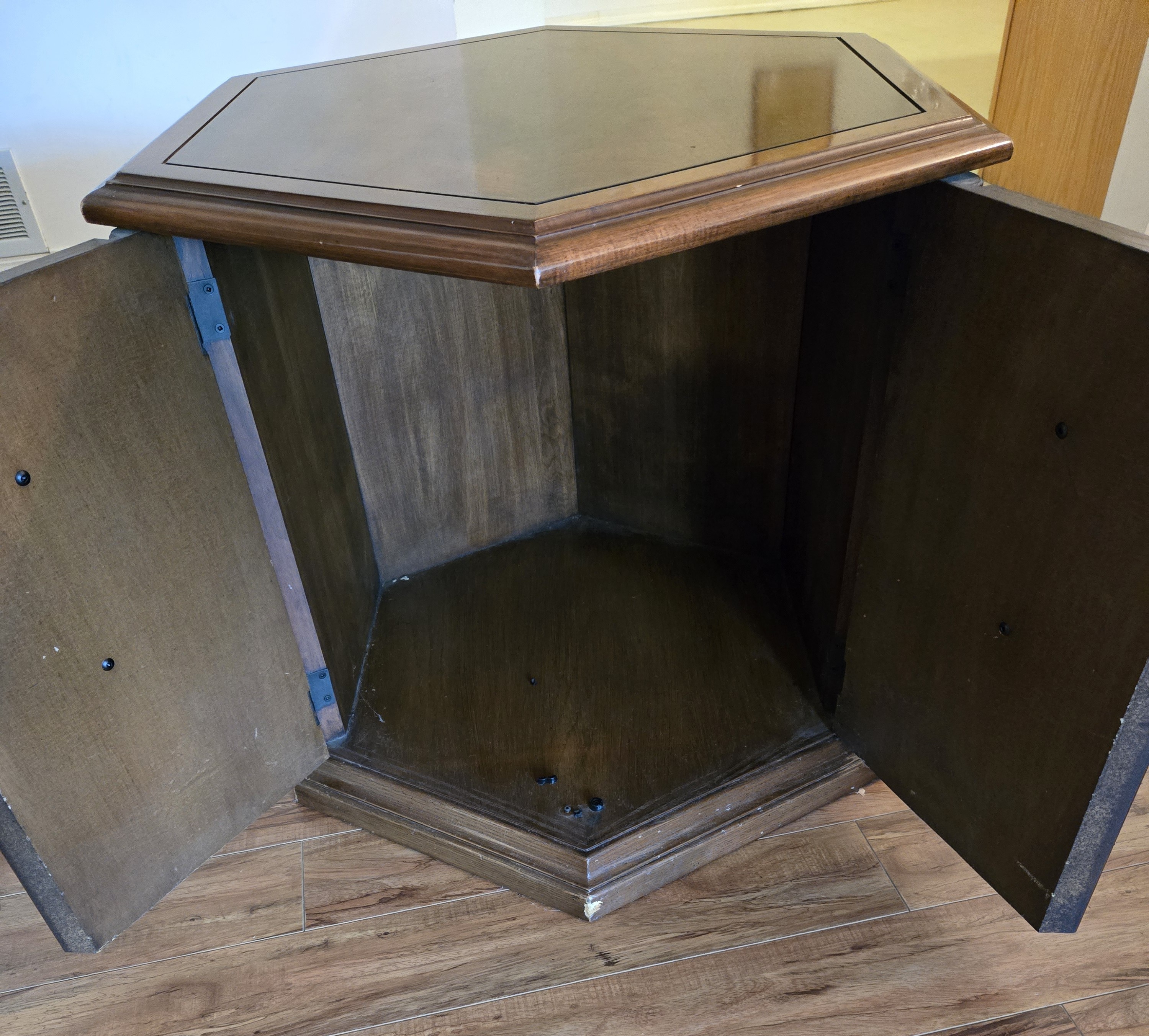 Vintage Solid Wood 3-Piece Table Set - photo 3