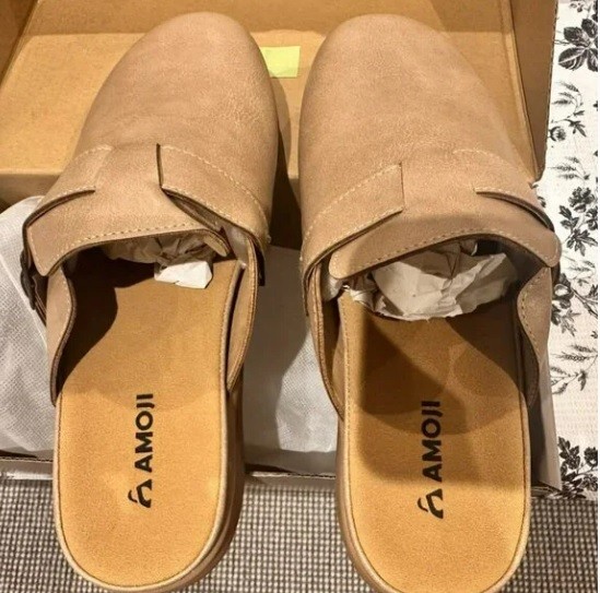 AMOJI Women Mule Clogs Slip On Lady Sandals FZ711 - photo 3