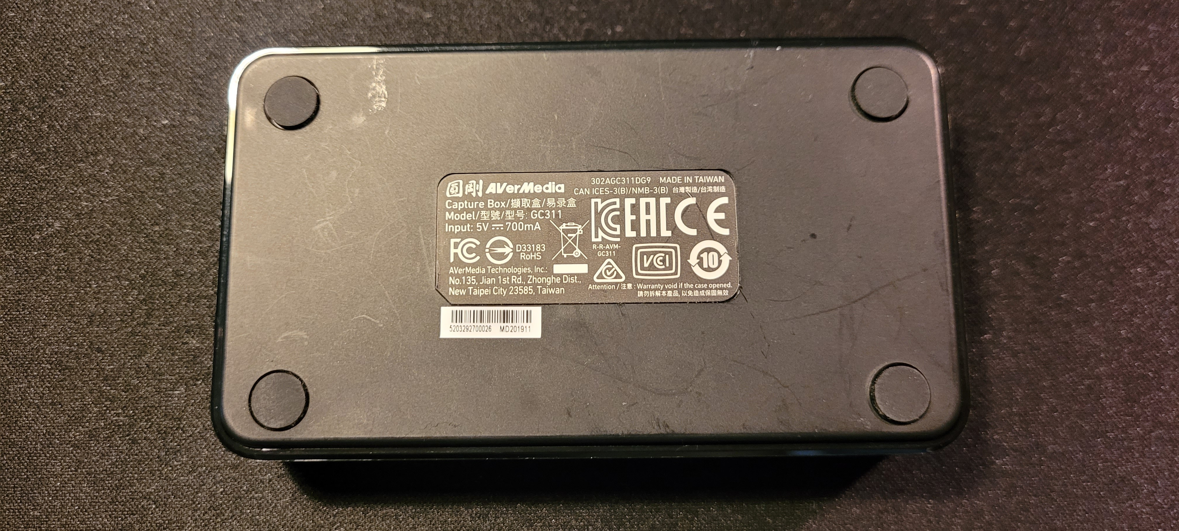 AVerMedia Live Gamer Mini GC311 Capture Box - photo 3