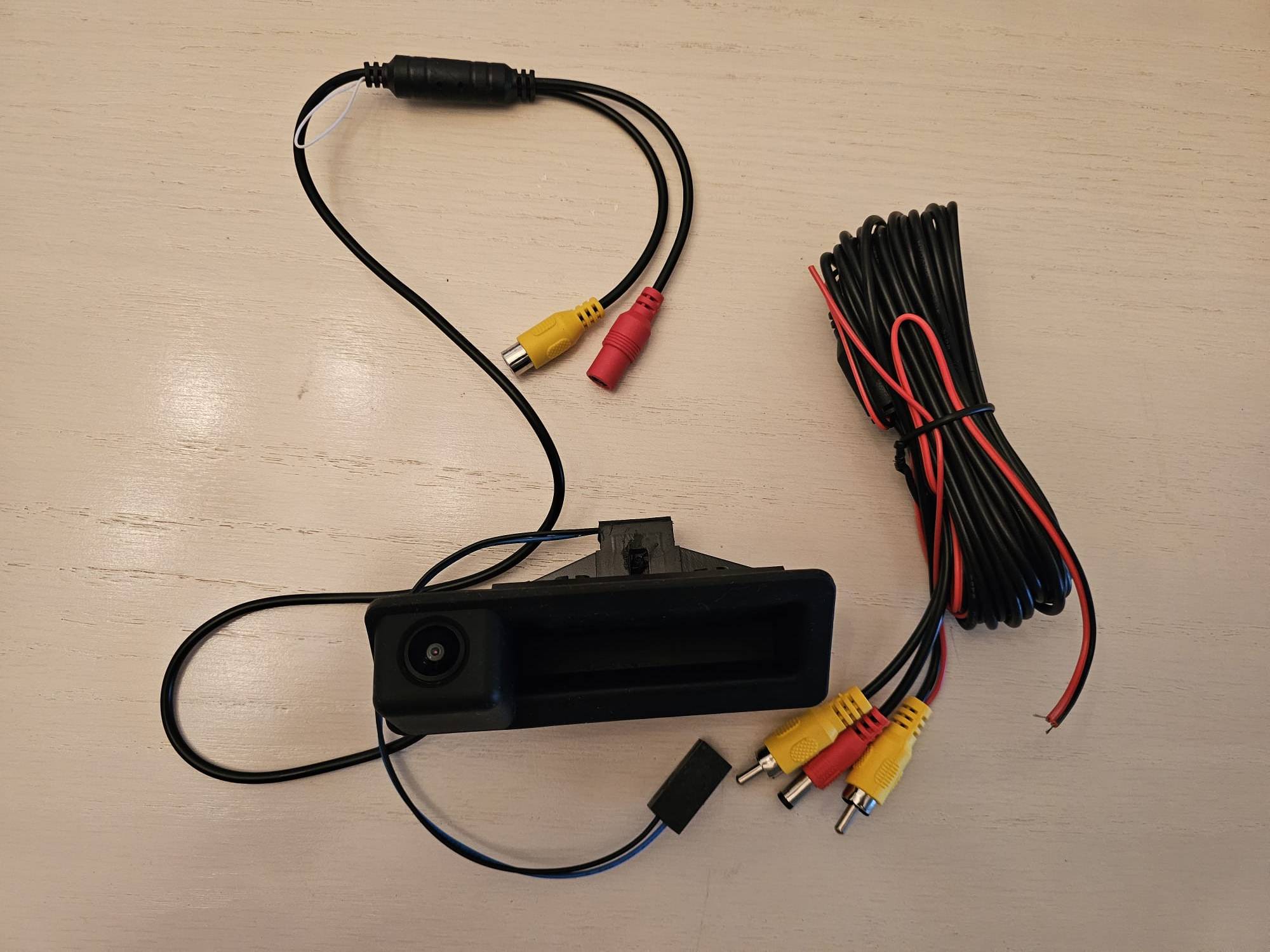 Rearview camera for BMW