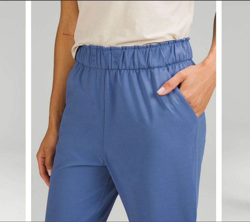 NWT Lululemon Stretch High-Rise 7/8 Pant Blue Size 4 - photo 3
