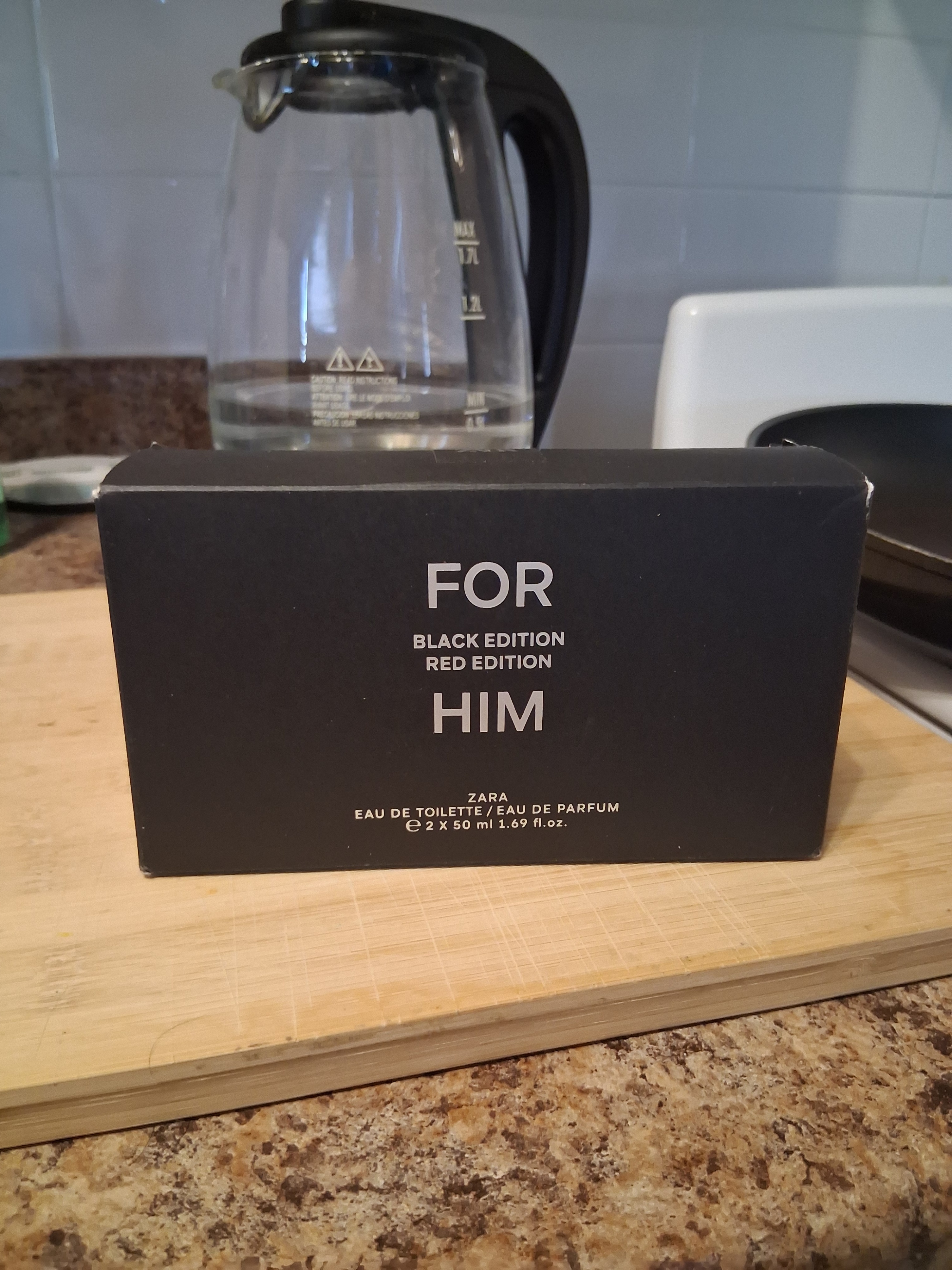 Zara FOR HIM BLACK + RED EDITION SET