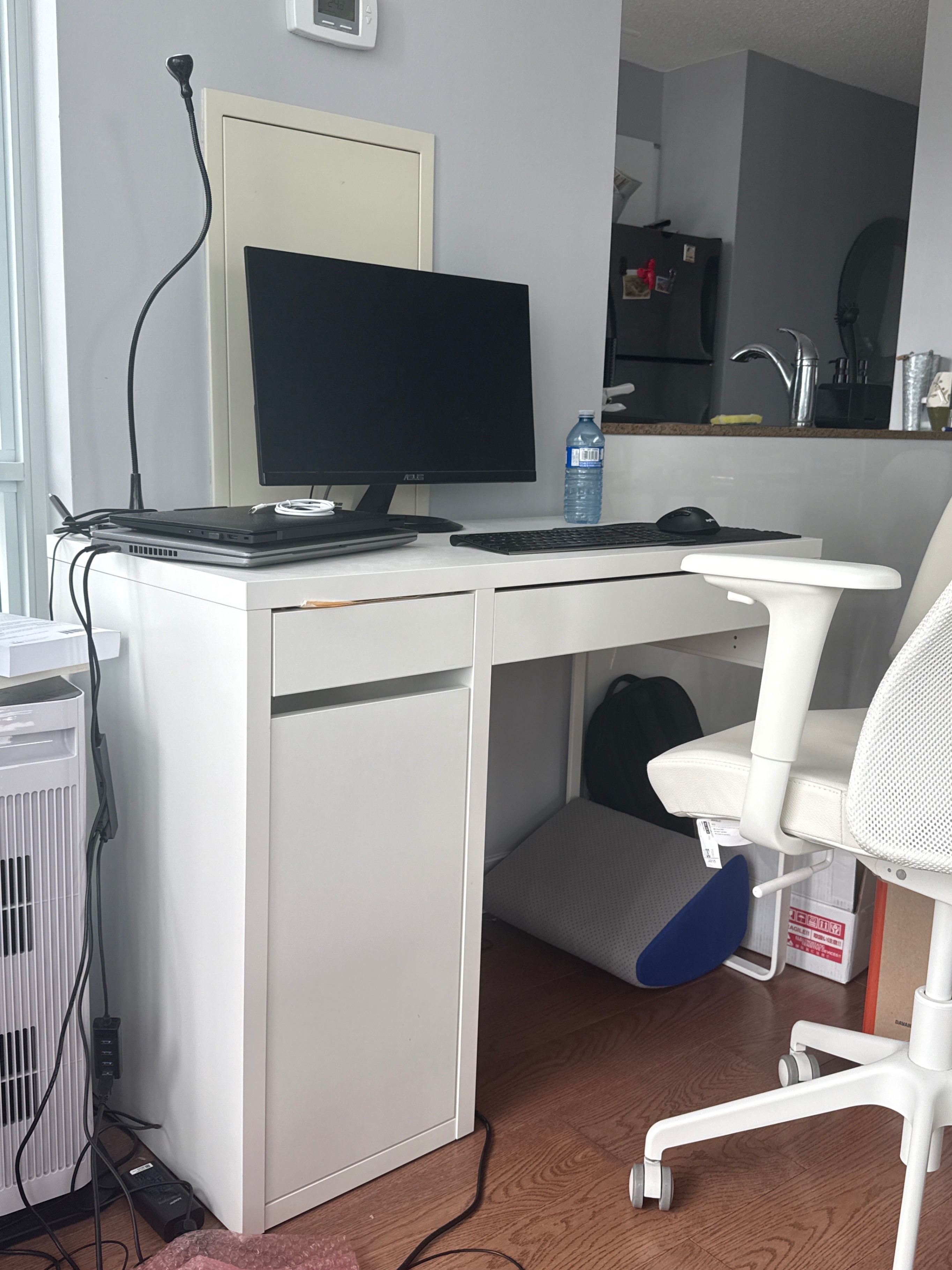 🥕 IKEA Micke Desk with Drawers - photo 2