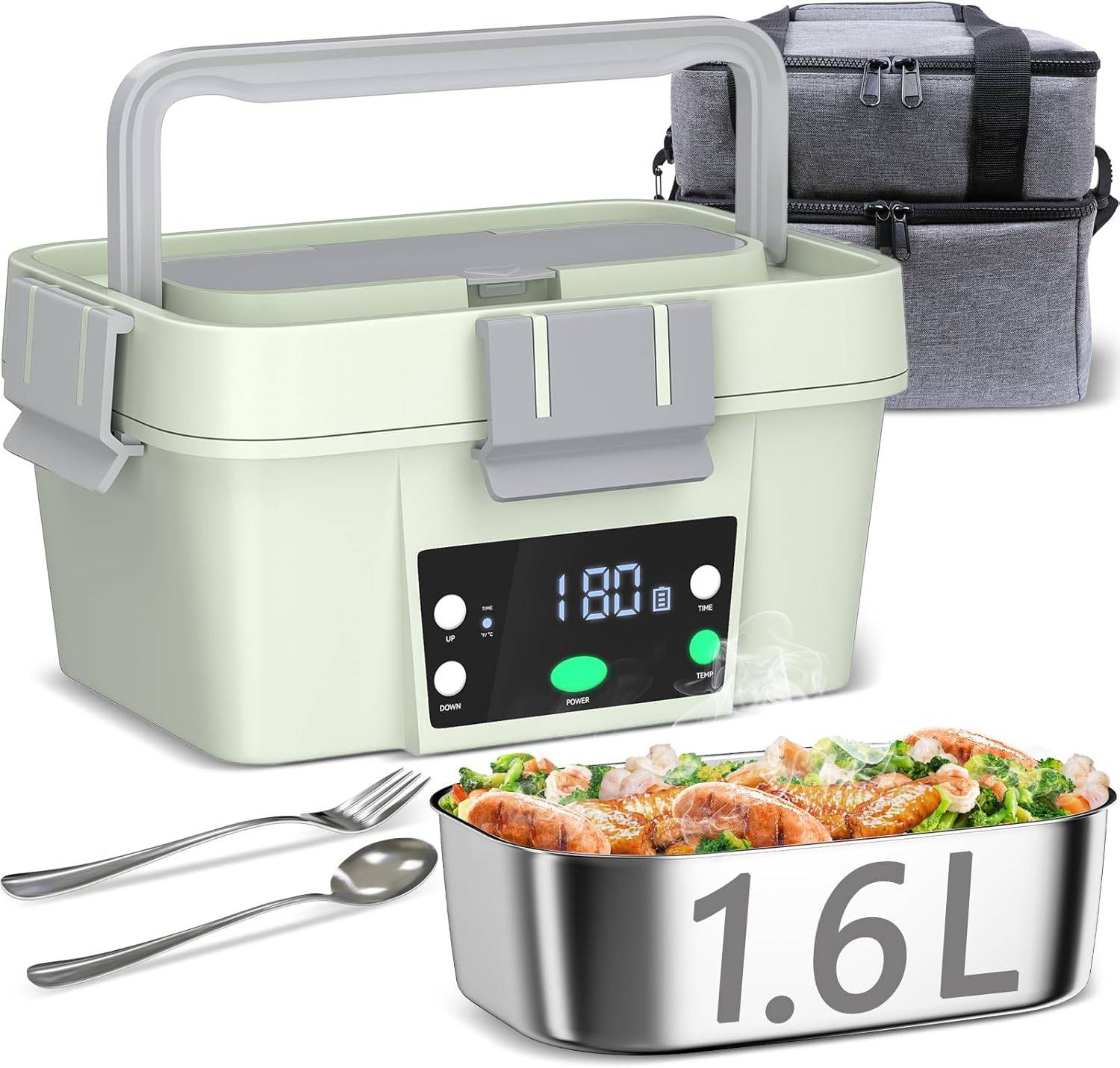 Cordless Electric Heated Lunch Box 1.6L - Like New!