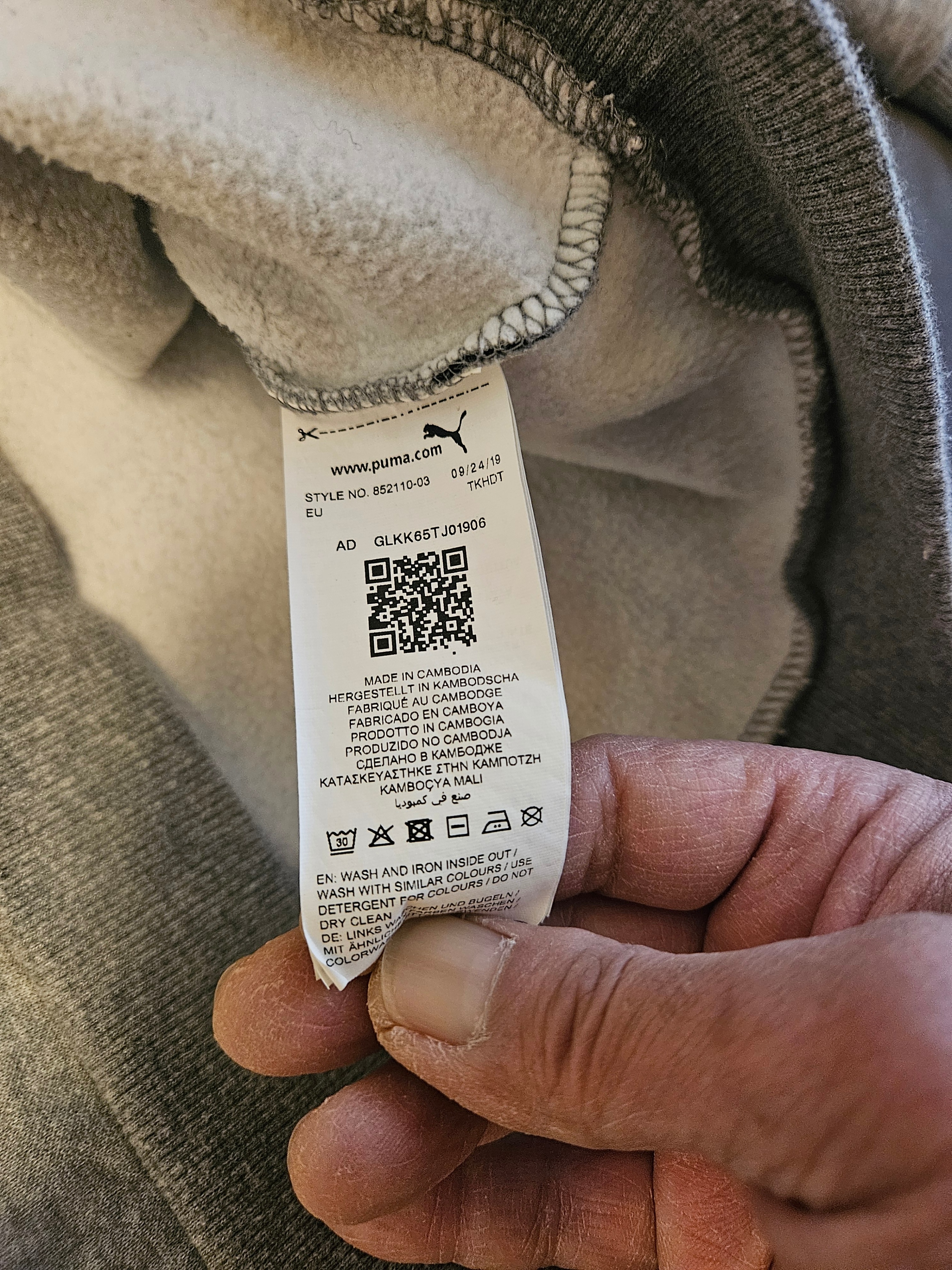 Puma Crew Neck Fleece Jumper Youth 15-16Y New Without Tag - photo 5