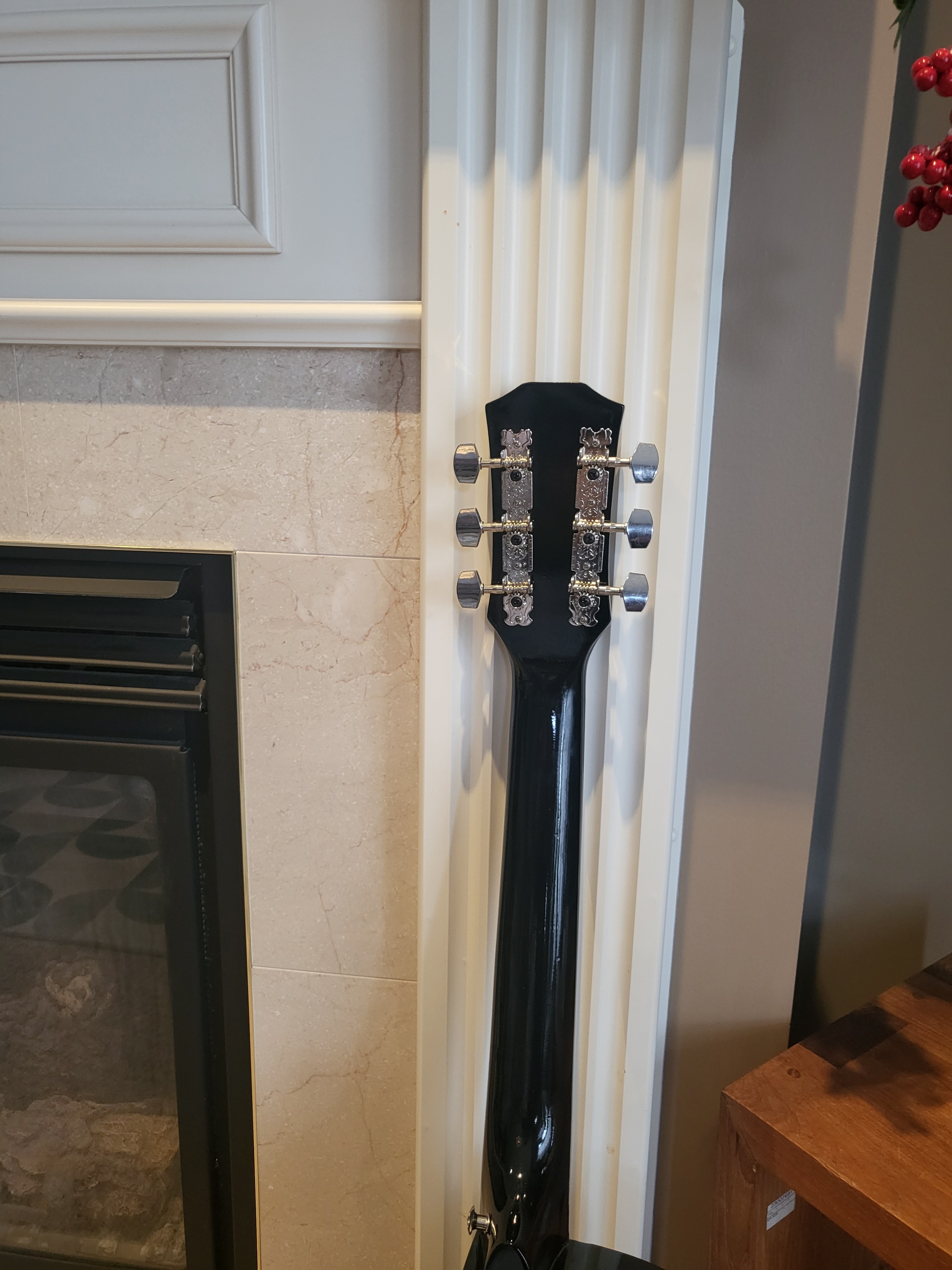 38" Black Acoustic Guitar – Sleek Design, Great Sound Brand New - photo 4