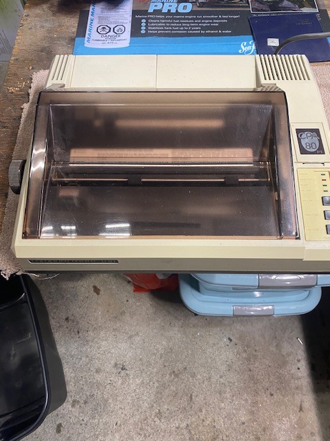 Vintage CPA‑80 Terminal Printer - photo 2