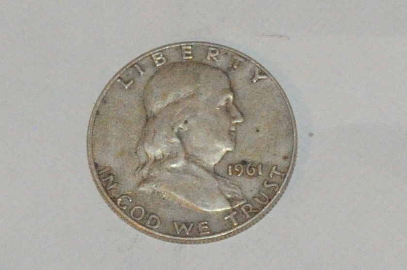 1961 Franklin Half Dollar