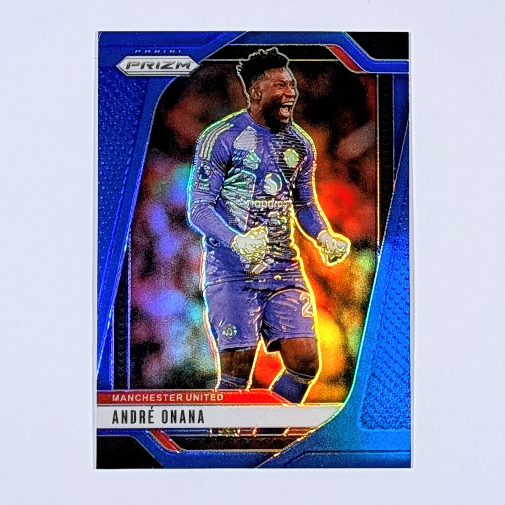 2024-25 Panini Prizm Premier League Andre Onana #141 Blue /299