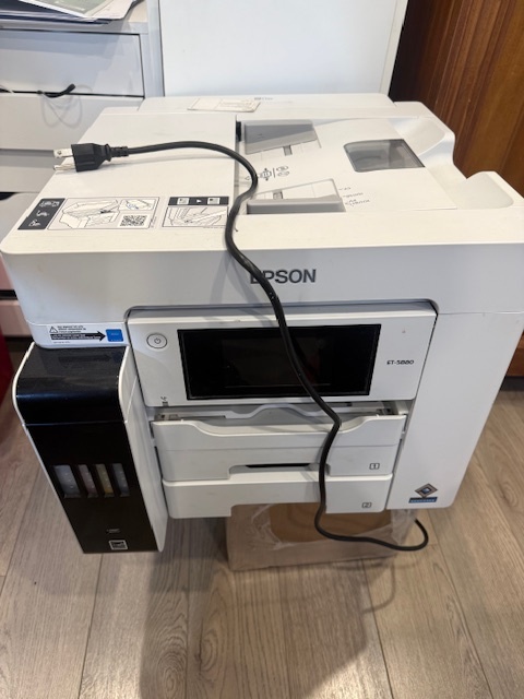 Epson EcoTank ET-5880 Printer – For Parts / Repair