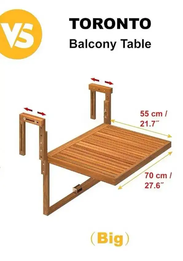 Interbuild Balcony Table - photo 2