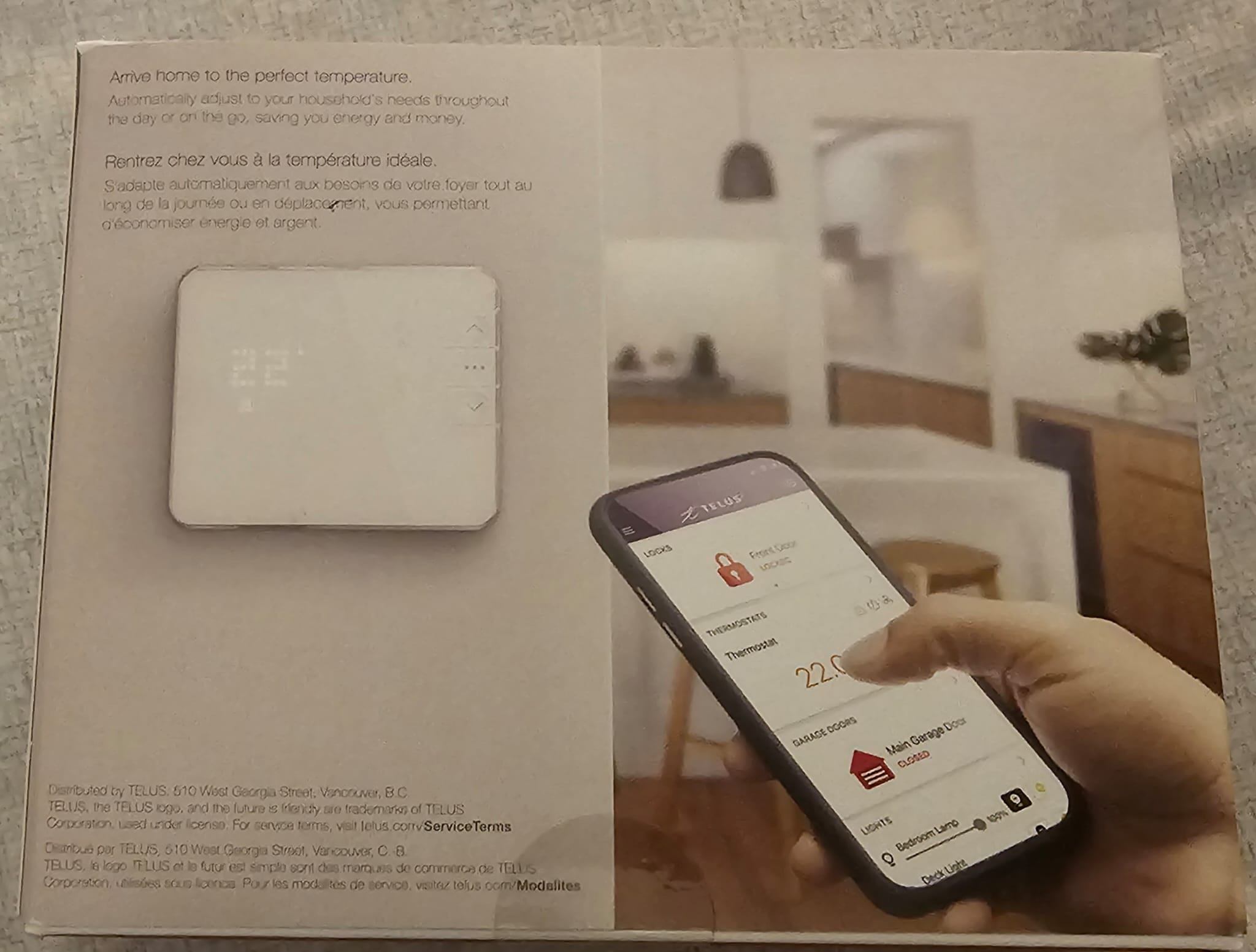 Brand New TELUS Smart Thermostat (ADC‐T2000) – Unopened - photo 3