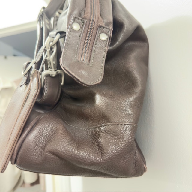 Leather Brown Tote Bag - photo 2