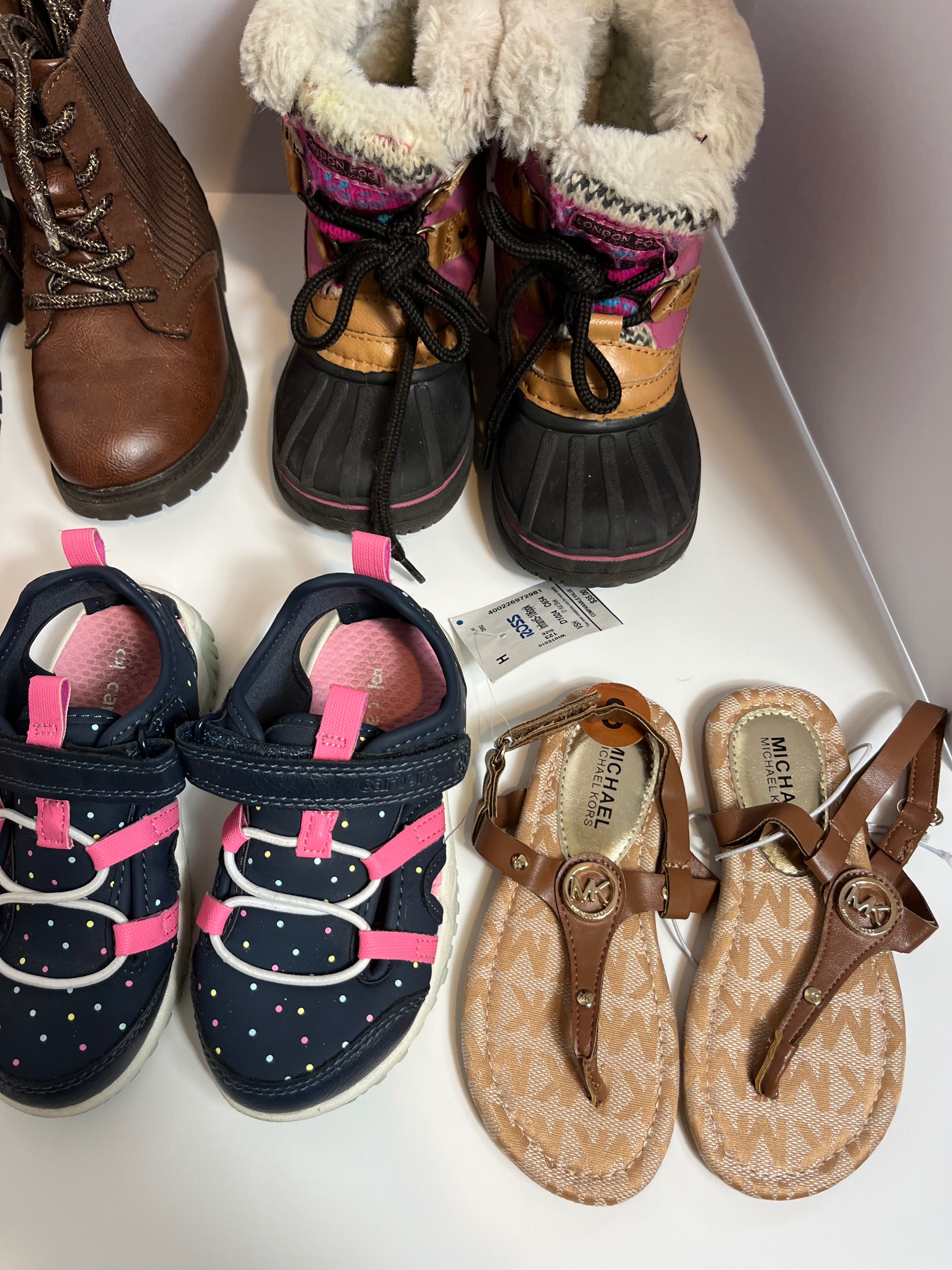 Kids' Shoe Bundle: OshKosh, Rachel Shoes, Michael Kors