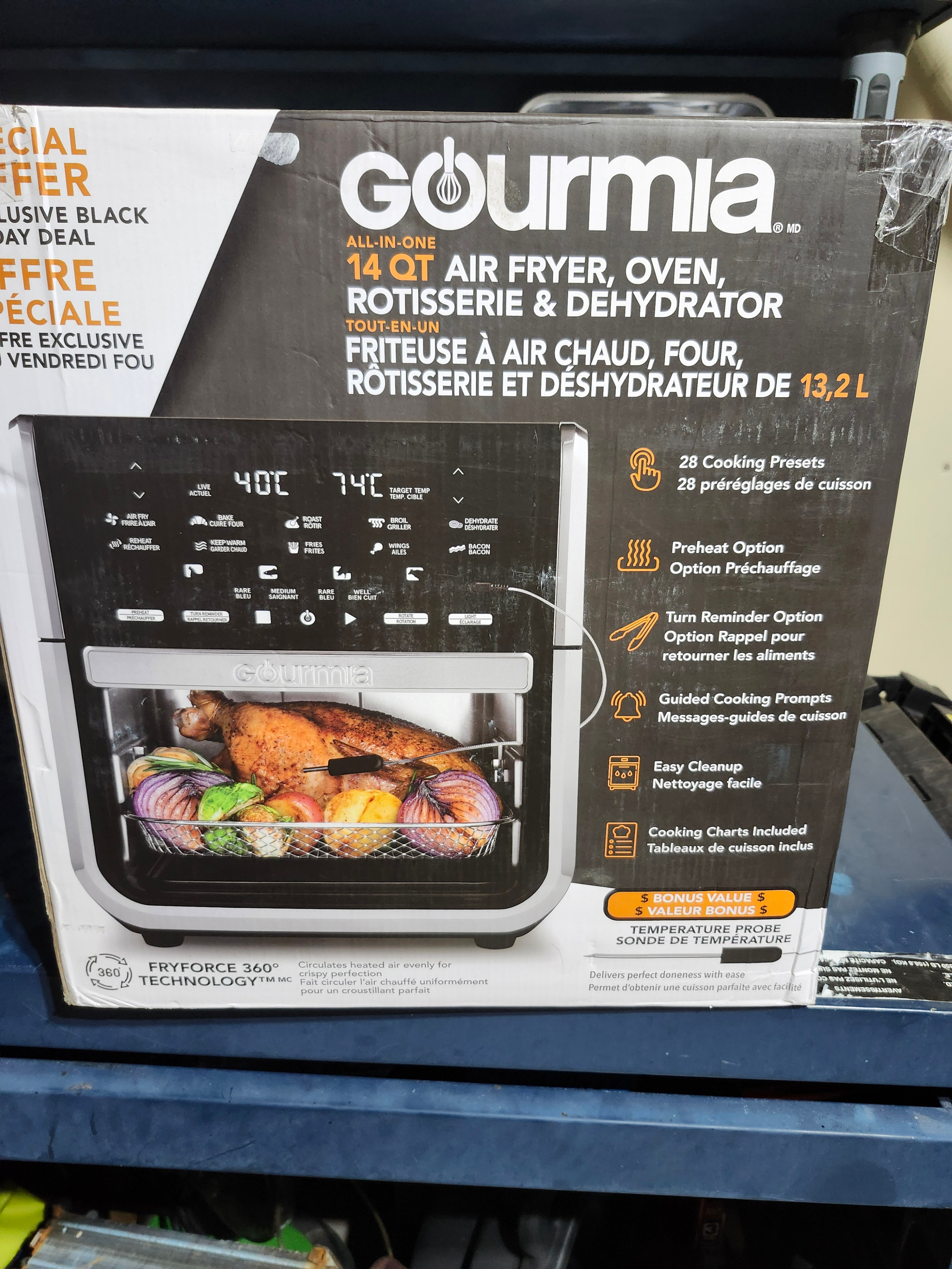 14qt Gourmia Air Fryer. - photo 4